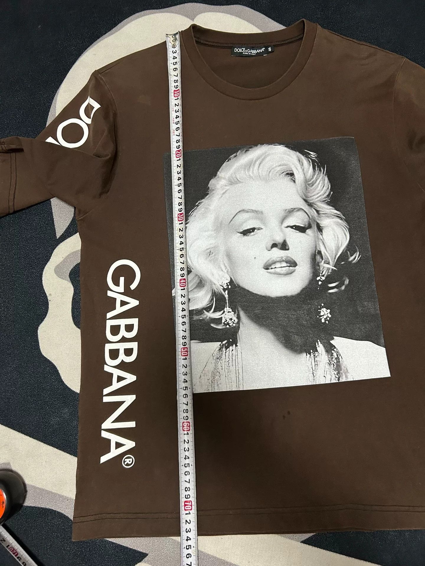 Dolce & Gabbana Dolce & Gabbana Marilyn Monroe T-Shirt Size L / US 10 / IT 46 - 7 Thumbnail