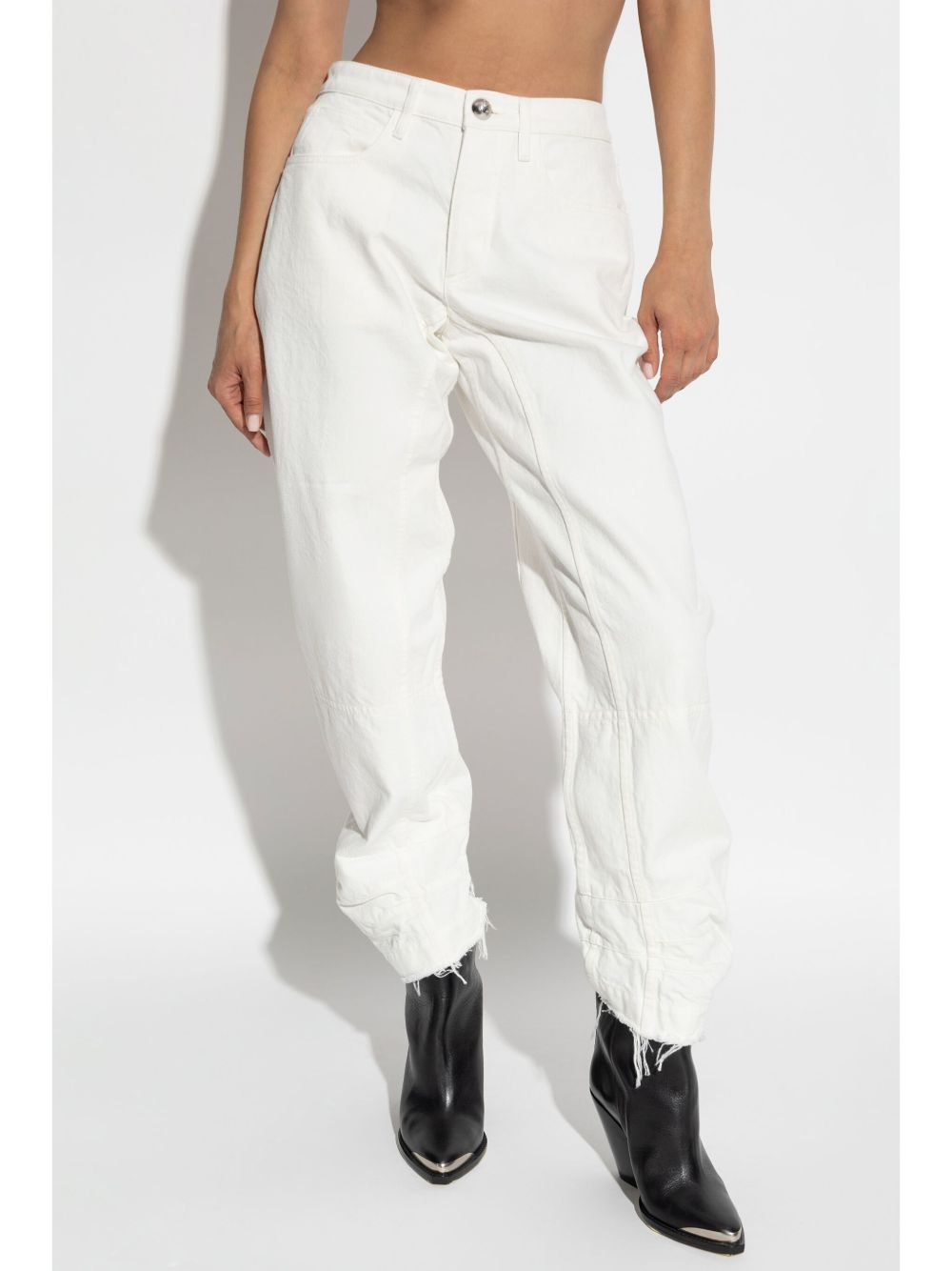 Jil Sander COTTON TROUSERS Size 32" / US 10 / IT 46 - 5 Thumbnail