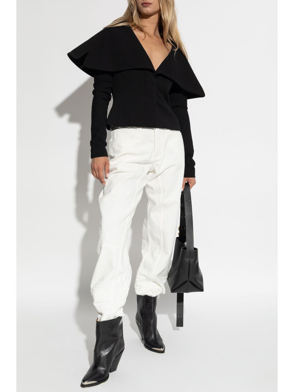 Jil Sander COTTON TROUSERS Size 32" / US 10 / IT 46 - 4 Thumbnail