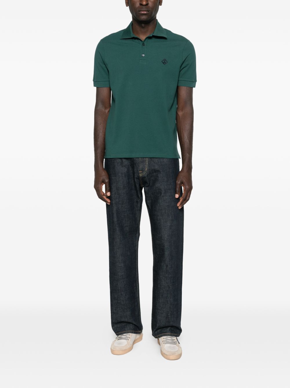 Herno LOGO COTTON POLO SHIRT Size US L / EU 52-54 / 3 - 3 Thumbnail