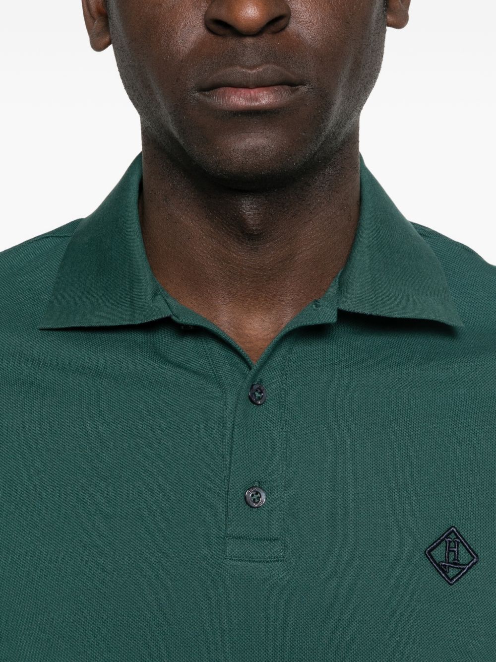 Herno LOGO COTTON POLO SHIRT Size US XL / EU 56 / 4 - 5 Thumbnail