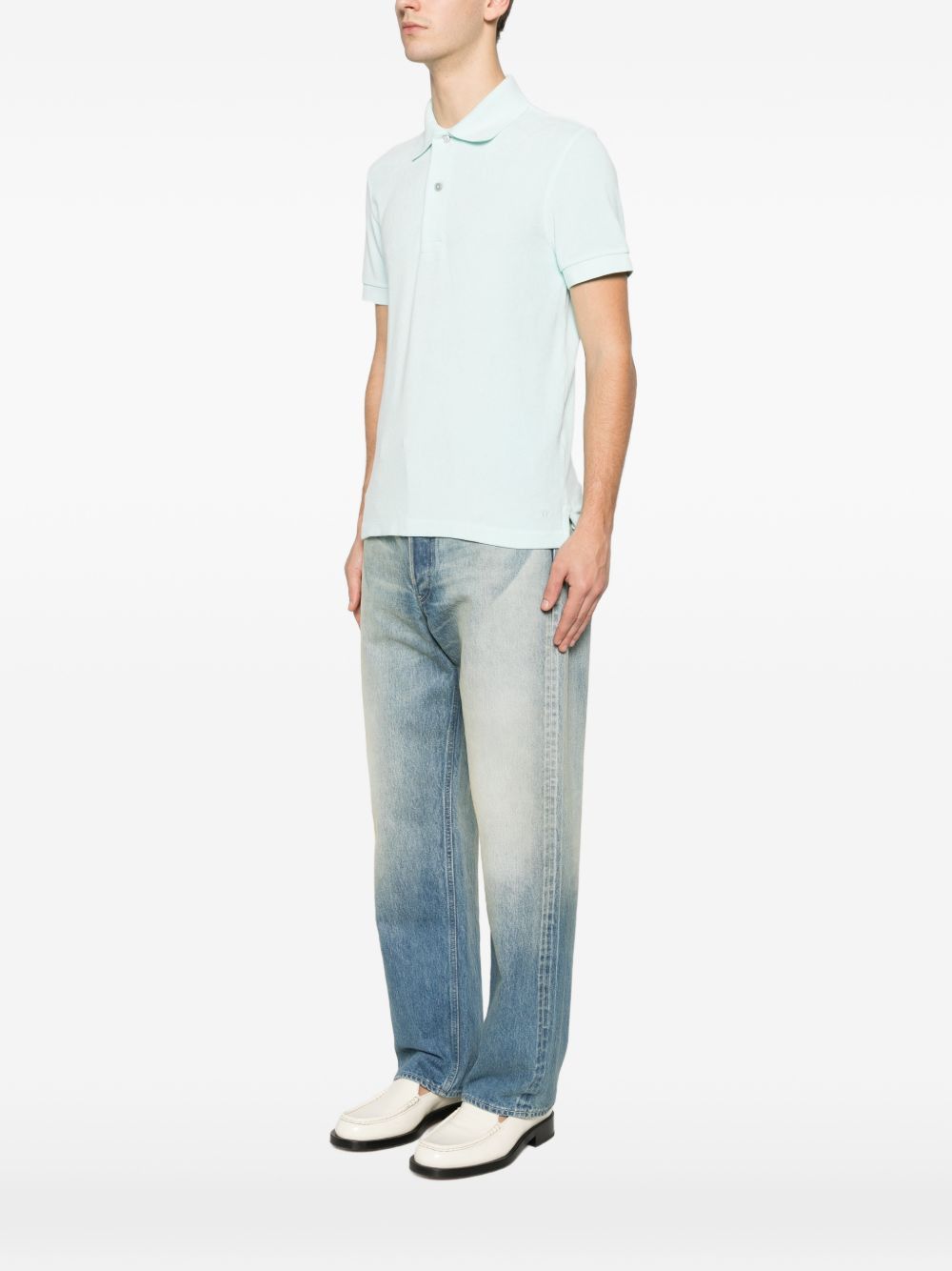 Tom Ford COTTON POLO SHIRT Size US M / EU 48-50 / 2 - 2 Thumbnail