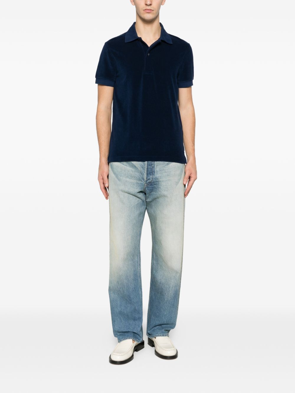 Tom Ford COTTON POLO SHIRT Size US XL / EU 56 / 4 - 2 Thumbnail