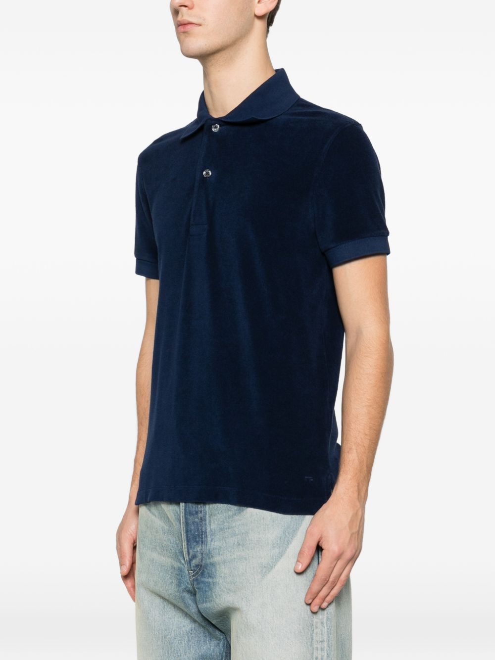 Tom Ford COTTON POLO SHIRT Size US XL / EU 56 / 4 - 5 Thumbnail
