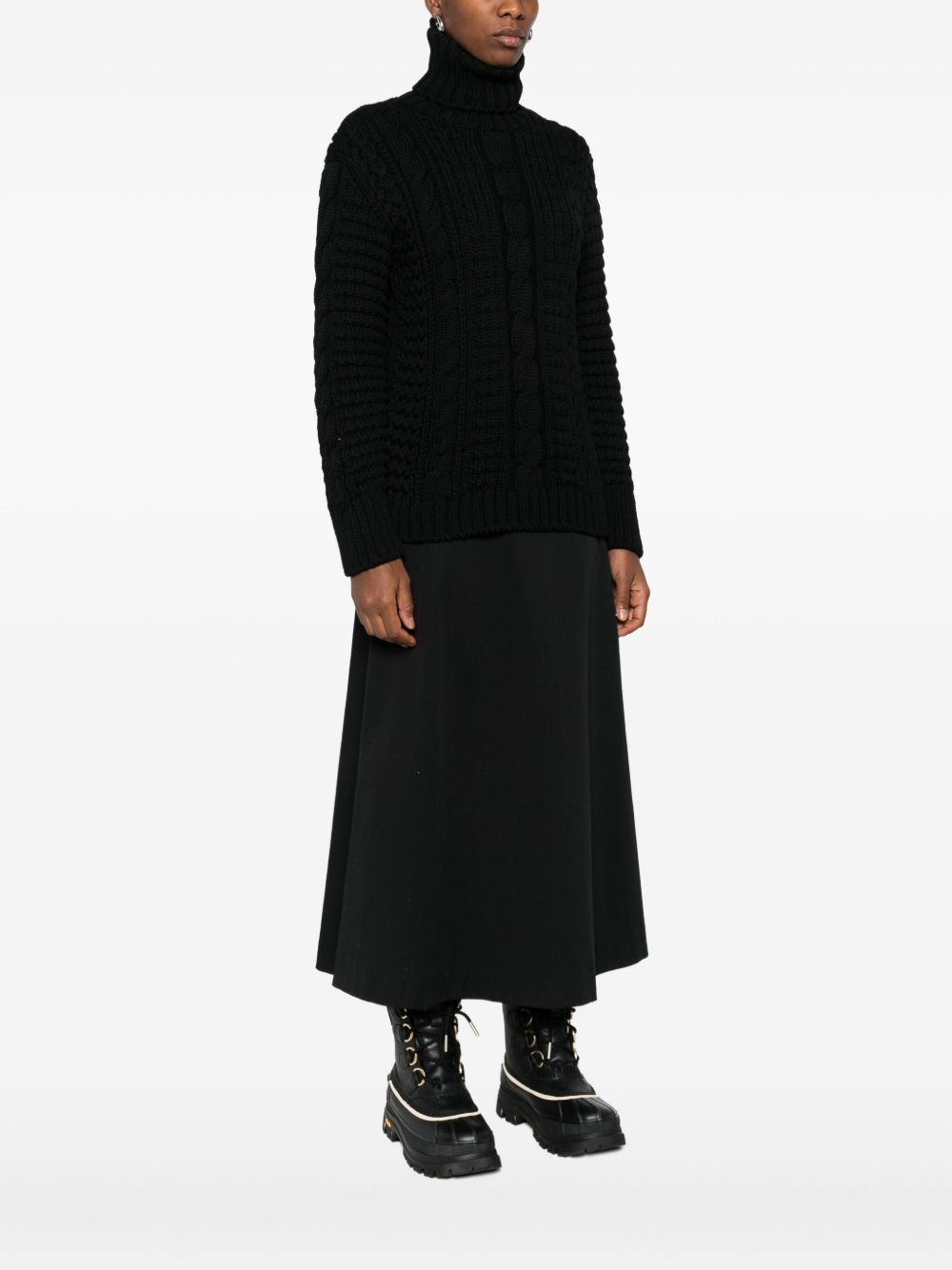 Moncler Genius WOOL TURTLE-NECK SWEATER Size XS / US 0-2 / IT 36-38 - 3 Thumbnail