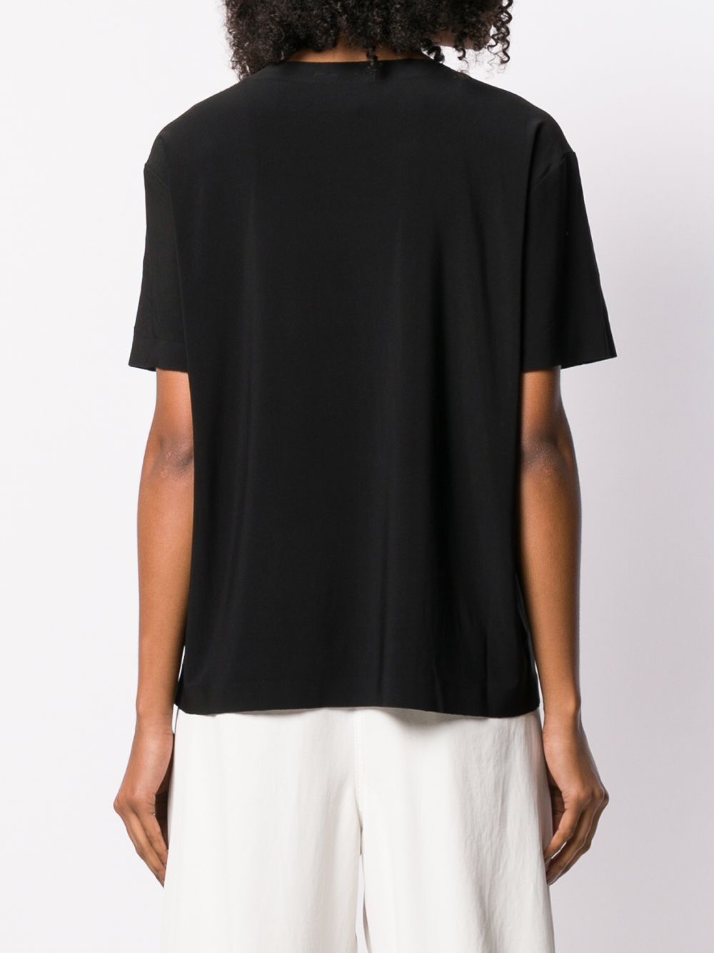 Norma Kamali SHORT SLEEVES T-SHIRT Size XS / US 0-2 / IT 36-38 - 4 Thumbnail