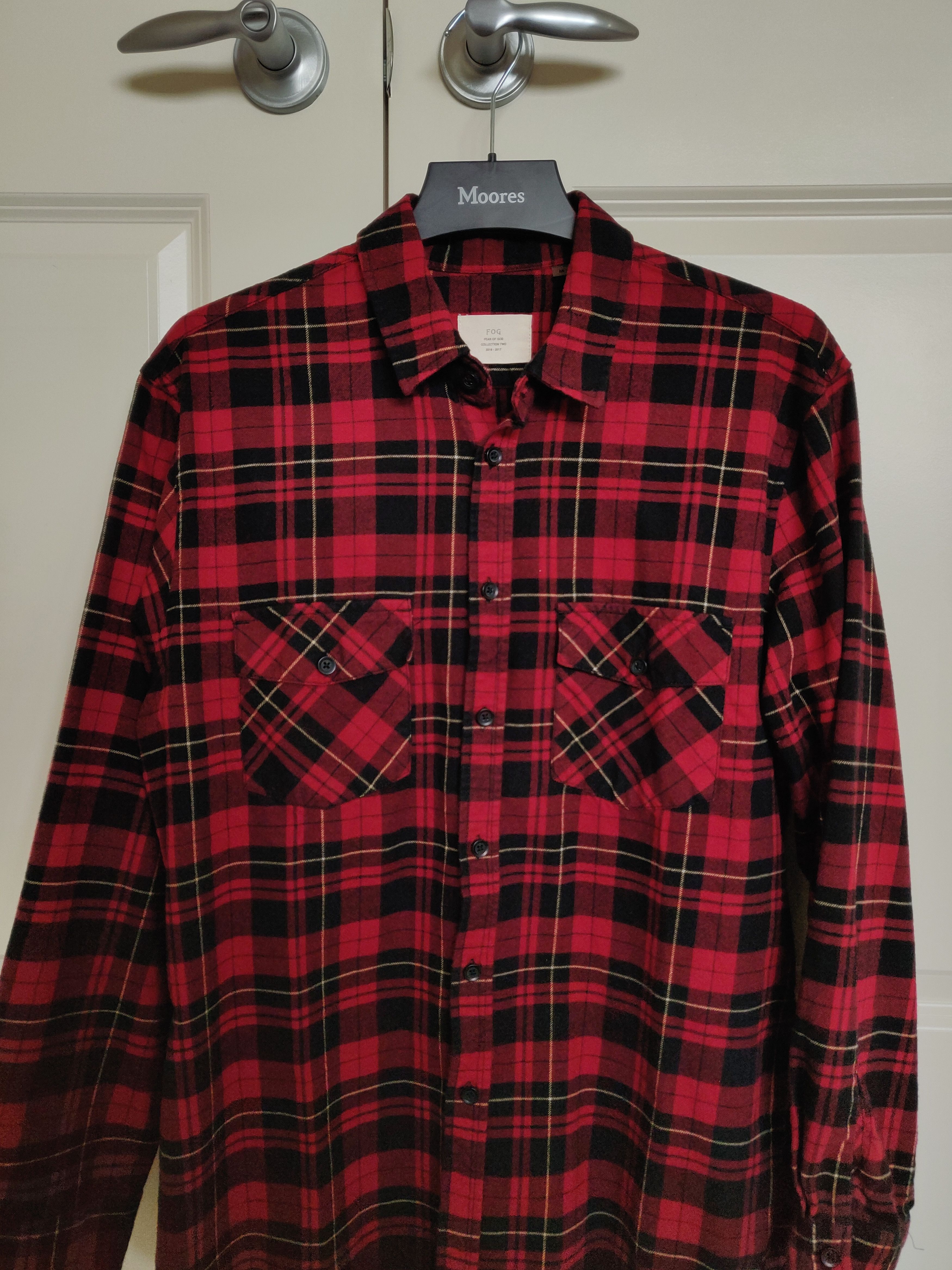 FOG × Fear of God × Pacsun Fear of God Second Collection Red