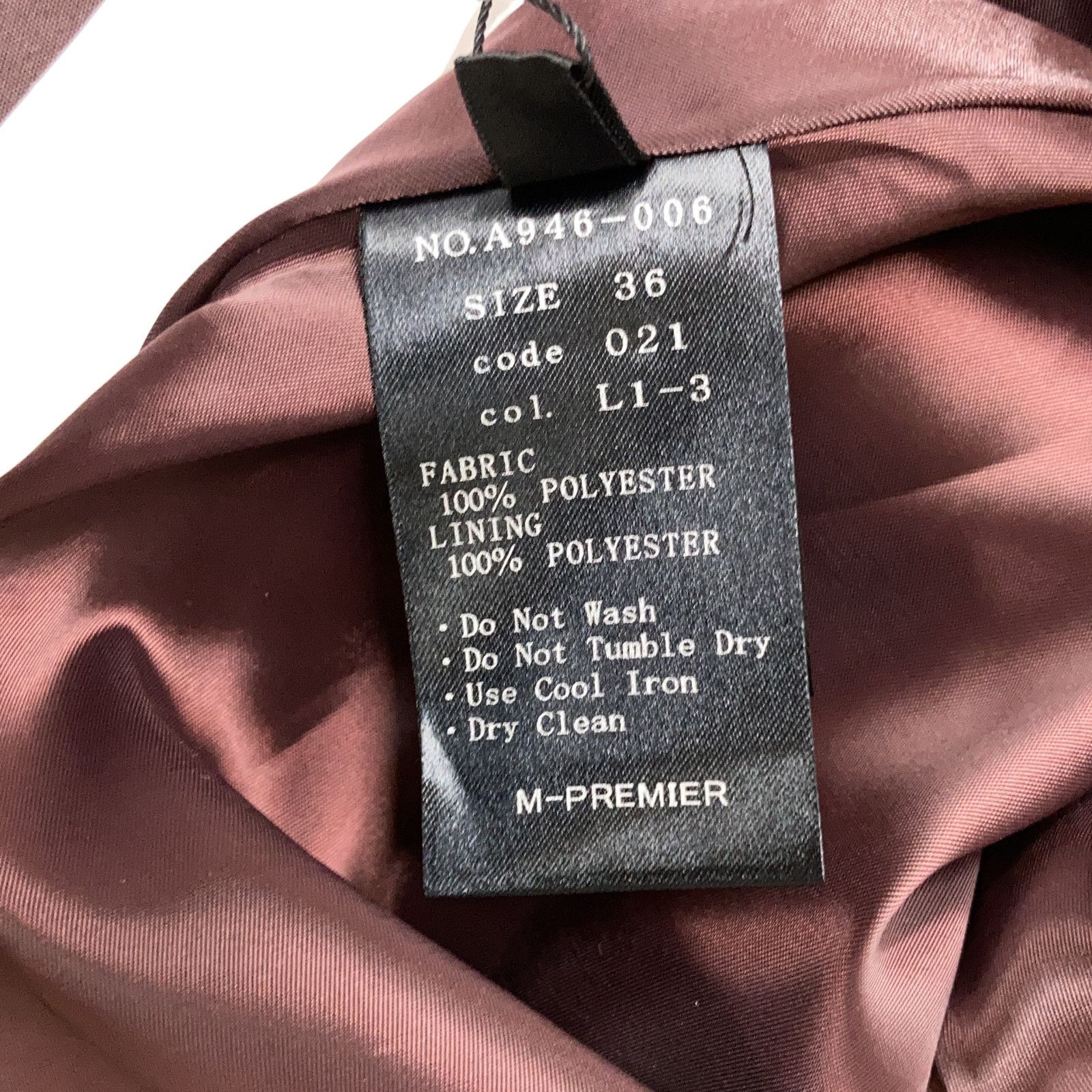 Other Other M-premier Polyester Dress Textile Dresses DUTY FREE for USA Size ONE SIZE - 5 Thumbnail