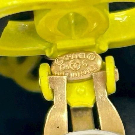 Chanel Chanel Chanel Coco Mark Earrings Plastic / Synthetic Earrings DUTY FREE for USA Size ONE SIZE - 2 Thumbnail