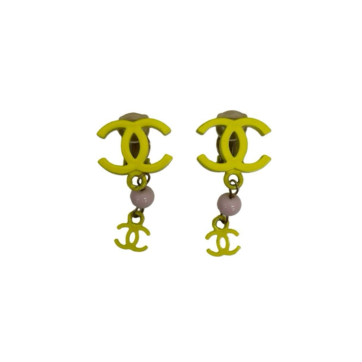 Chanel Chanel Chanel Coco Mark Earrings Plastic / Synthetic Earrings DUTY FREE for USA Size ONE SIZE - 5 Thumbnail