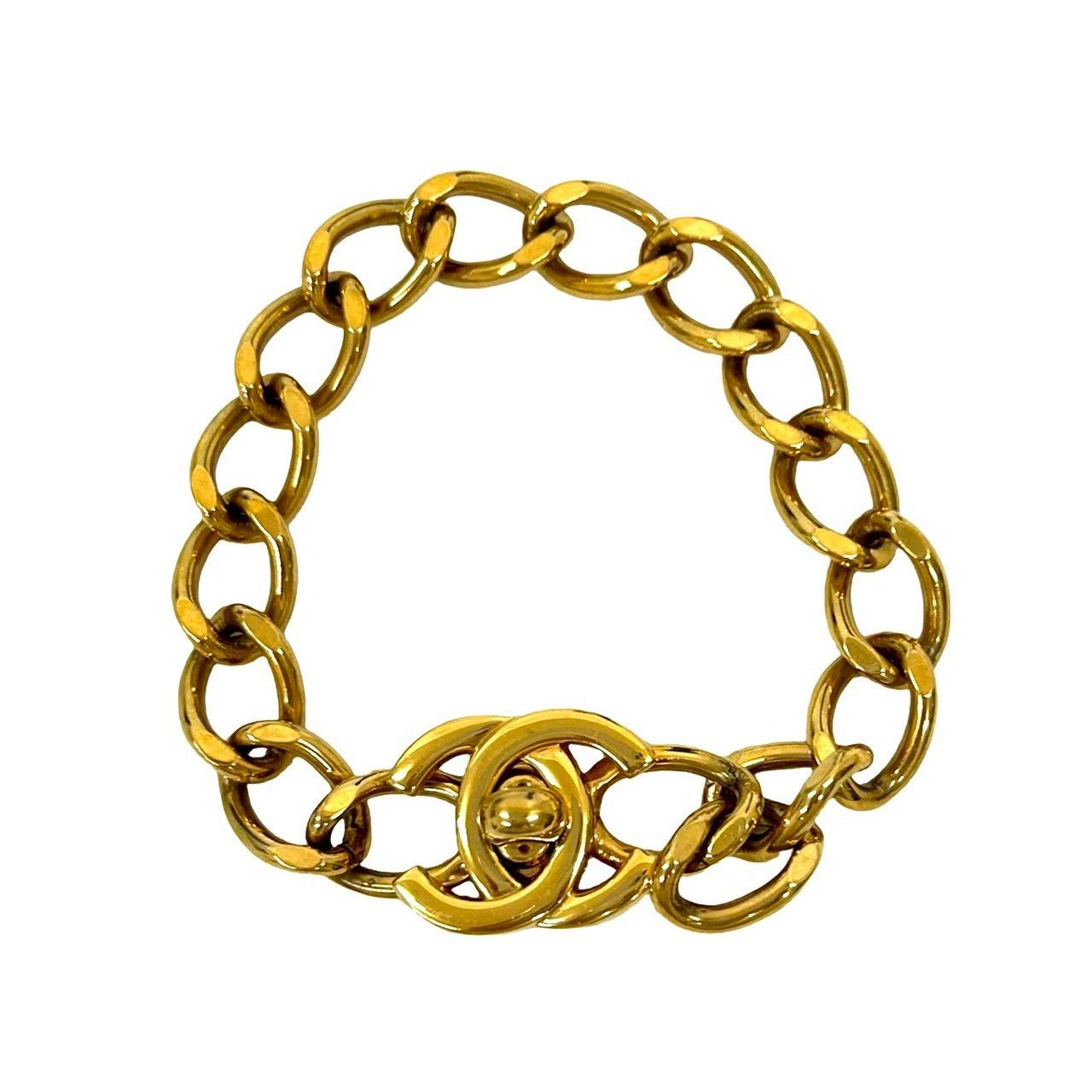 Chanel Chanel Chanel Coco Mark Turnlock Bracelet Metal Bracelet DUTY FREE for USA Size ONE SIZE - 5 Thumbnail