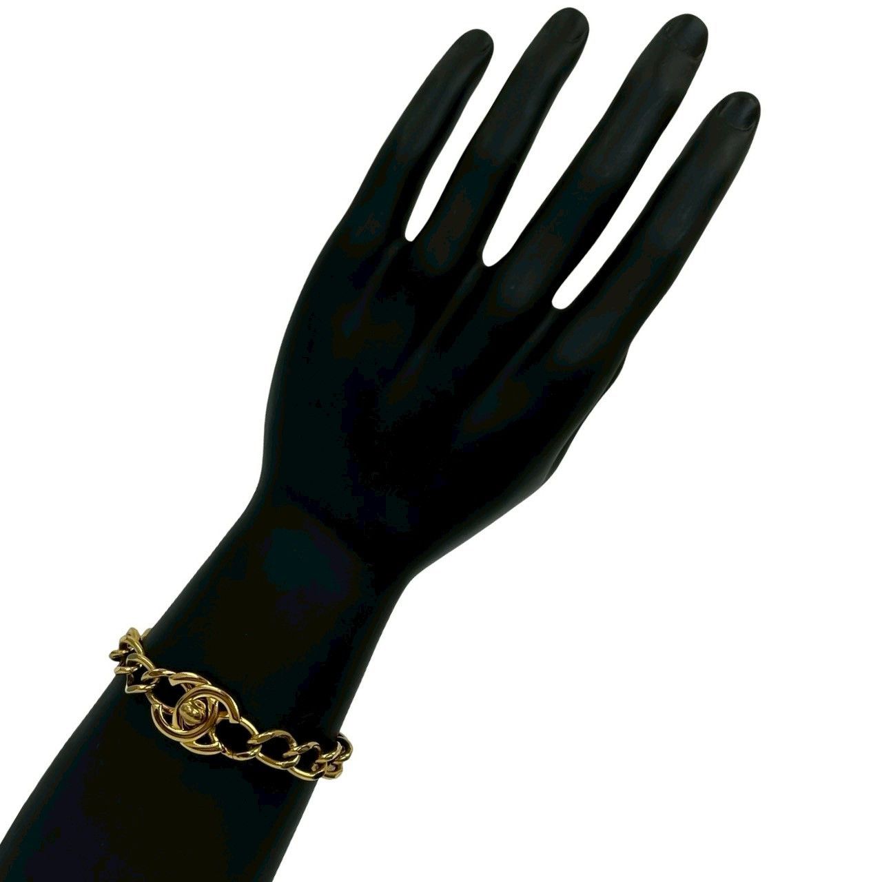 Chanel Chanel Chanel Coco Mark Turnlock Bracelet Metal Bracelet DUTY FREE for USA Size ONE SIZE - 2 Thumbnail