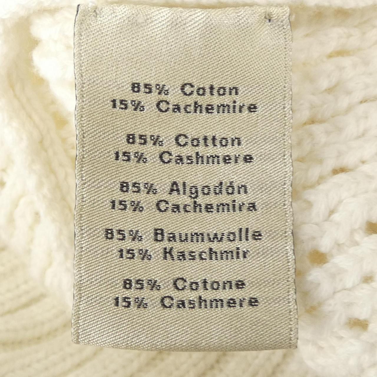 Hermes Hermes Hermes Cashmere Blend Knitwear Textile Tops DUTY FREE for USA Size ONE SIZE - 3 Thumbnail