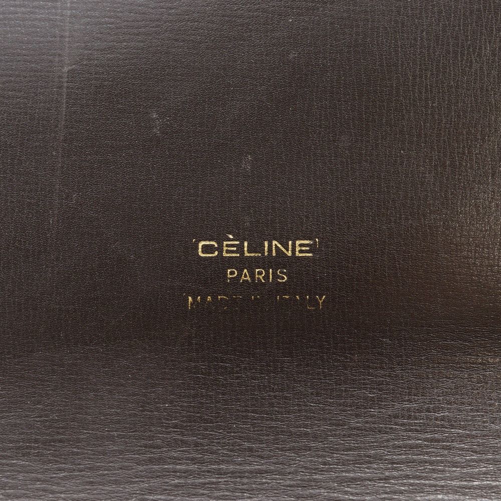 Celine Celine Celine Vintage Canvas Calf Handbag Leather Handbag DUTY FREE for USA Size ONE SIZE - 18 Thumbnail