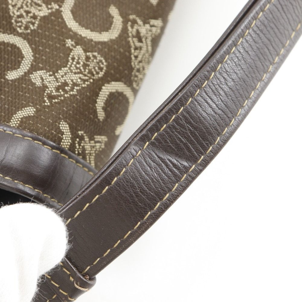 Celine Celine Celine Vintage Canvas Calf Handbag Leather Handbag DUTY FREE for USA Size ONE SIZE - 14 Thumbnail