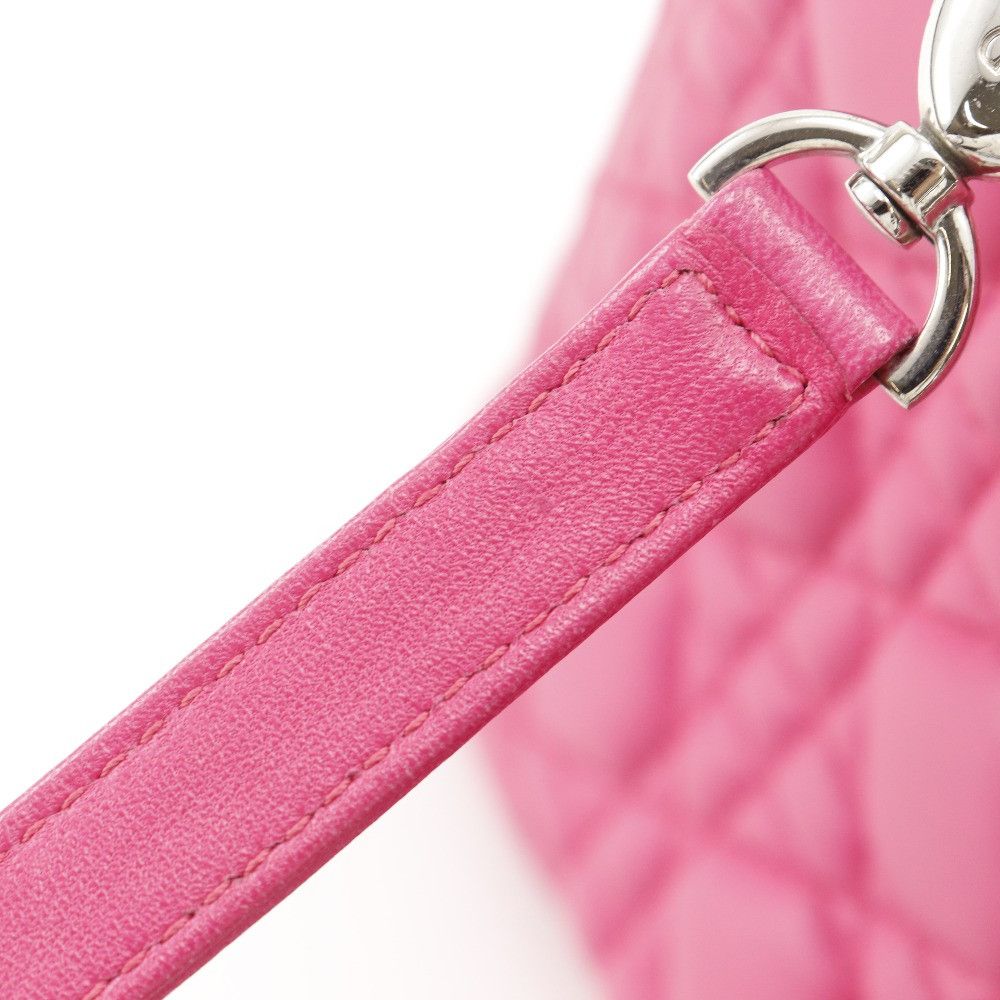 Dior Dior Christian Dior Lady Dior Cannage Leather 2way Bag Leather Handbag DUTY FREE for USA Size ONE SIZE - 15 Thumbnail