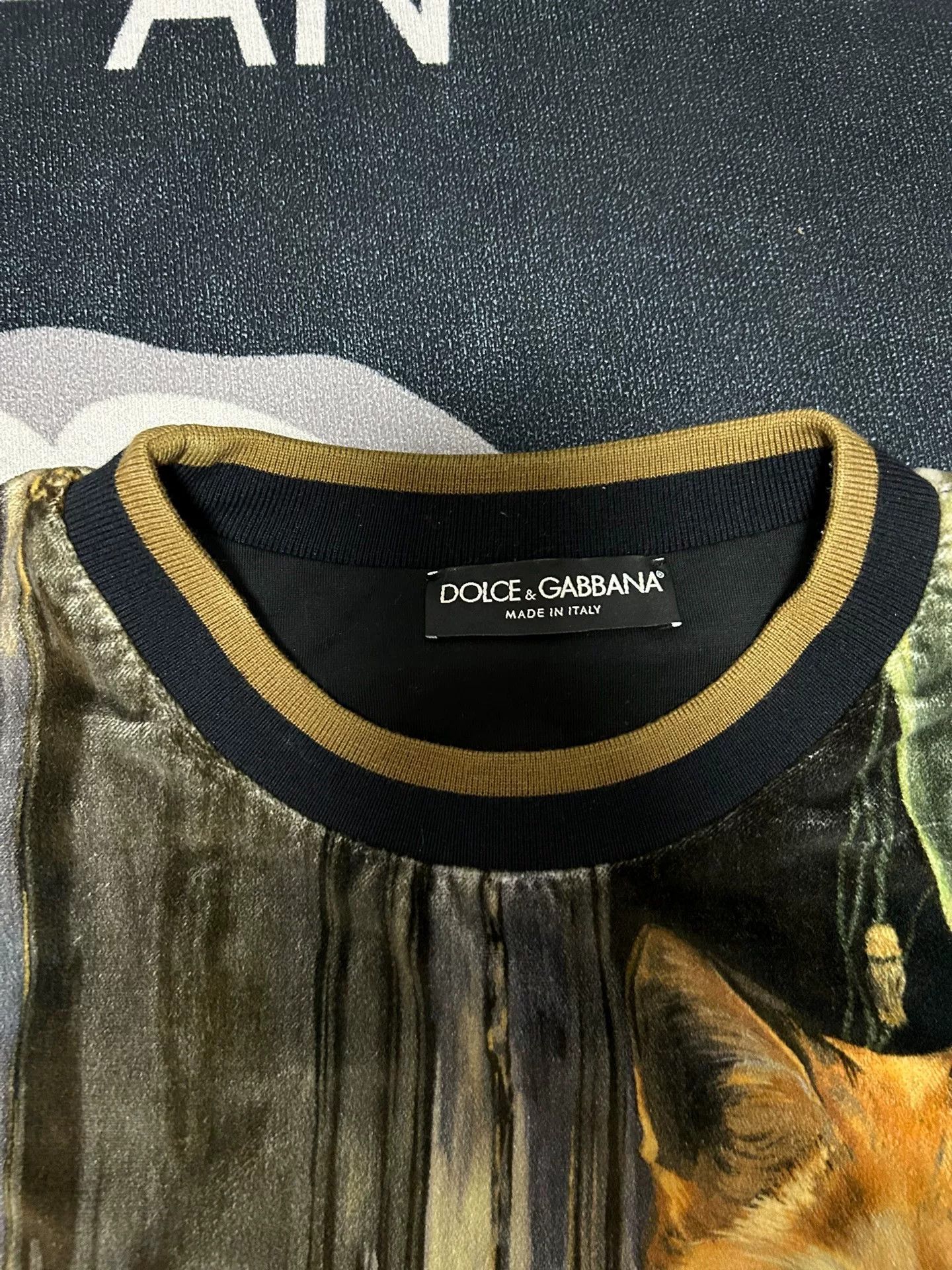 Dolce & Gabbana Dolce&Gabbana Classic Fox Print Sweatshirt Size US M / EU 48-50 / 2 - 4 Thumbnail