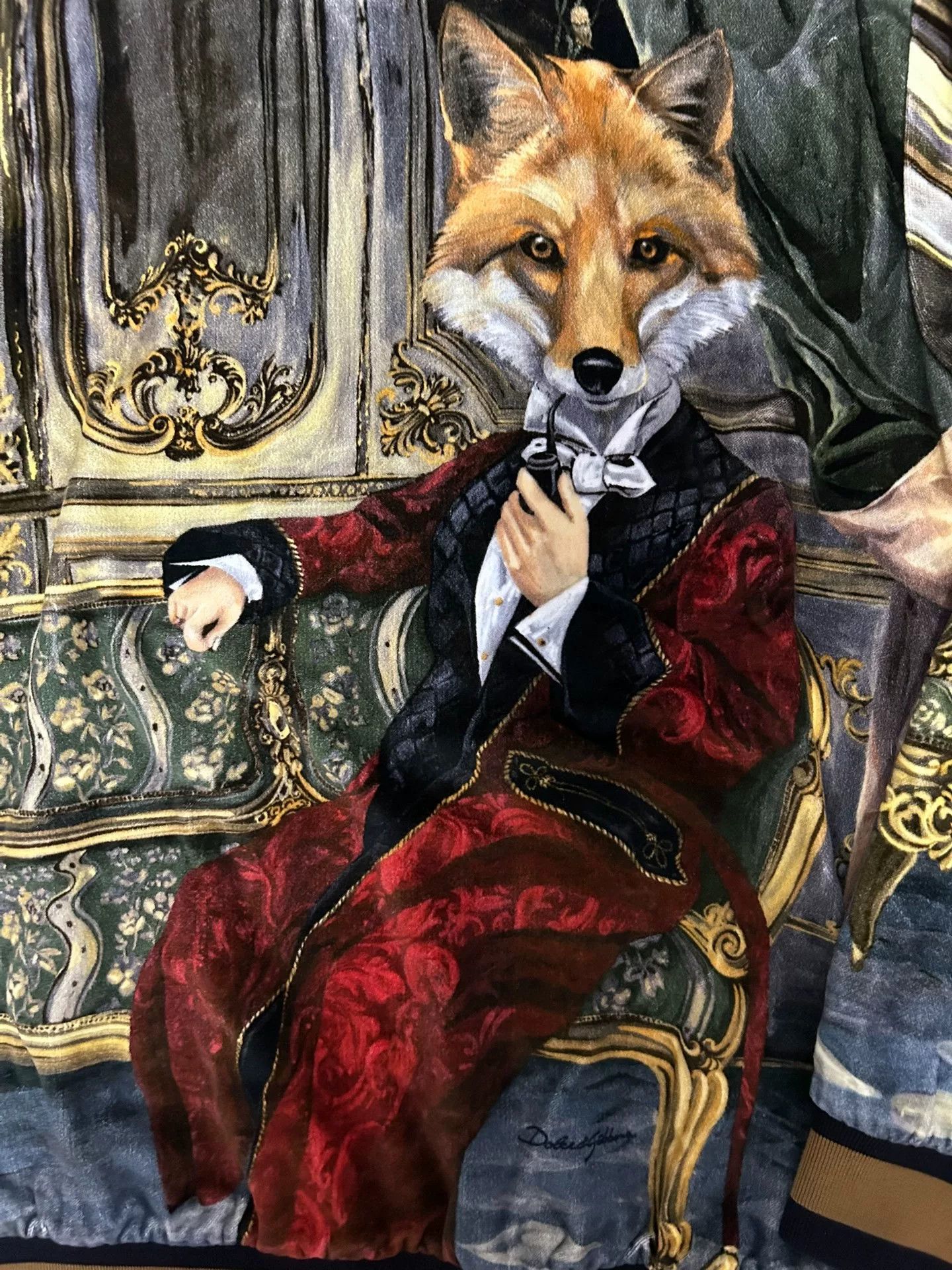 Dolce & Gabbana Dolce&Gabbana Classic Fox Print Sweatshirt Size US M / EU 48-50 / 2 - 3 Thumbnail