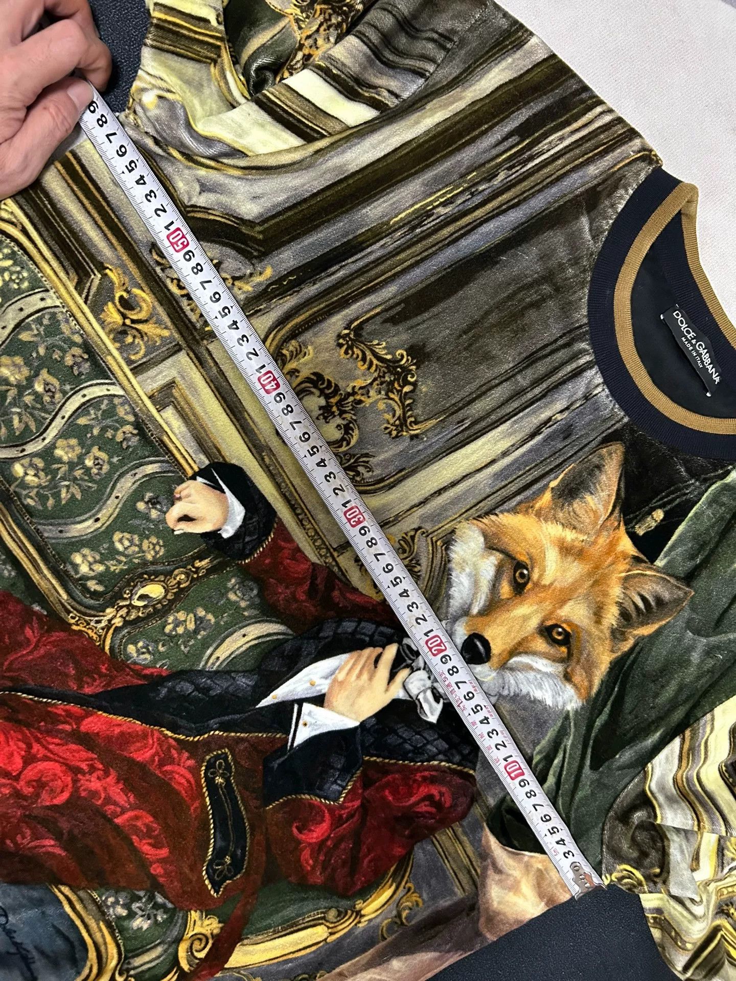 Dolce & Gabbana Dolce&Gabbana Classic Fox Print Sweatshirt Size US M / EU 48-50 / 2 - 7 Thumbnail