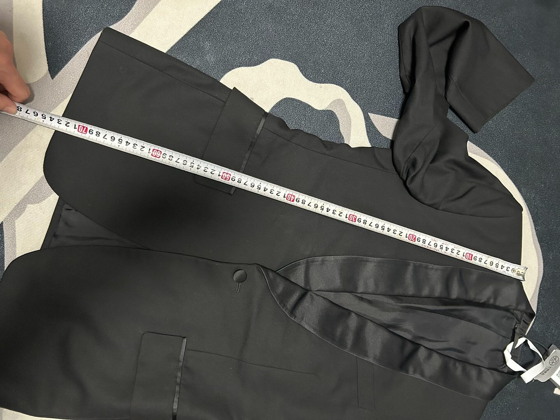 Yves Saint Laurent Saint Laurent Black Smoking Jacket Size US S / EU 44-46 / 1 - 6 Thumbnail