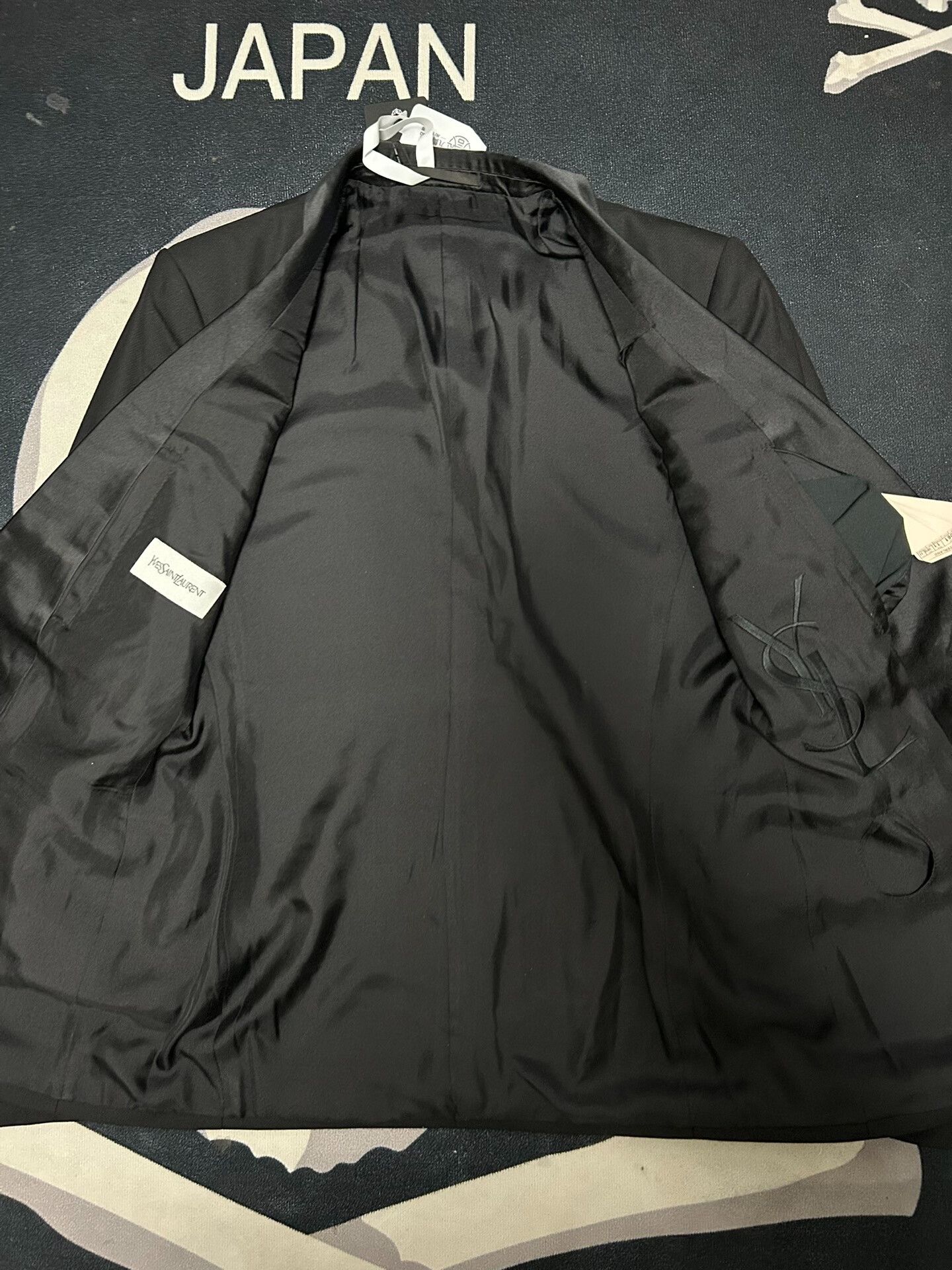 Yves Saint Laurent Saint Laurent Black Smoking Jacket Size US S / EU 44-46 / 1 - 3 Thumbnail