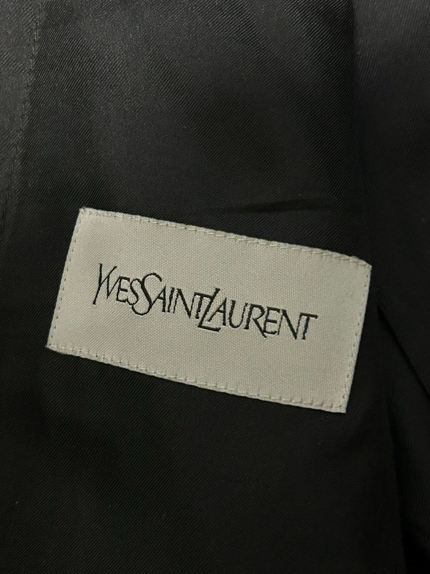 Yves Saint Laurent Saint Laurent Black Smoking Jacket Size US S / EU 44-46 / 1 - 4 Thumbnail