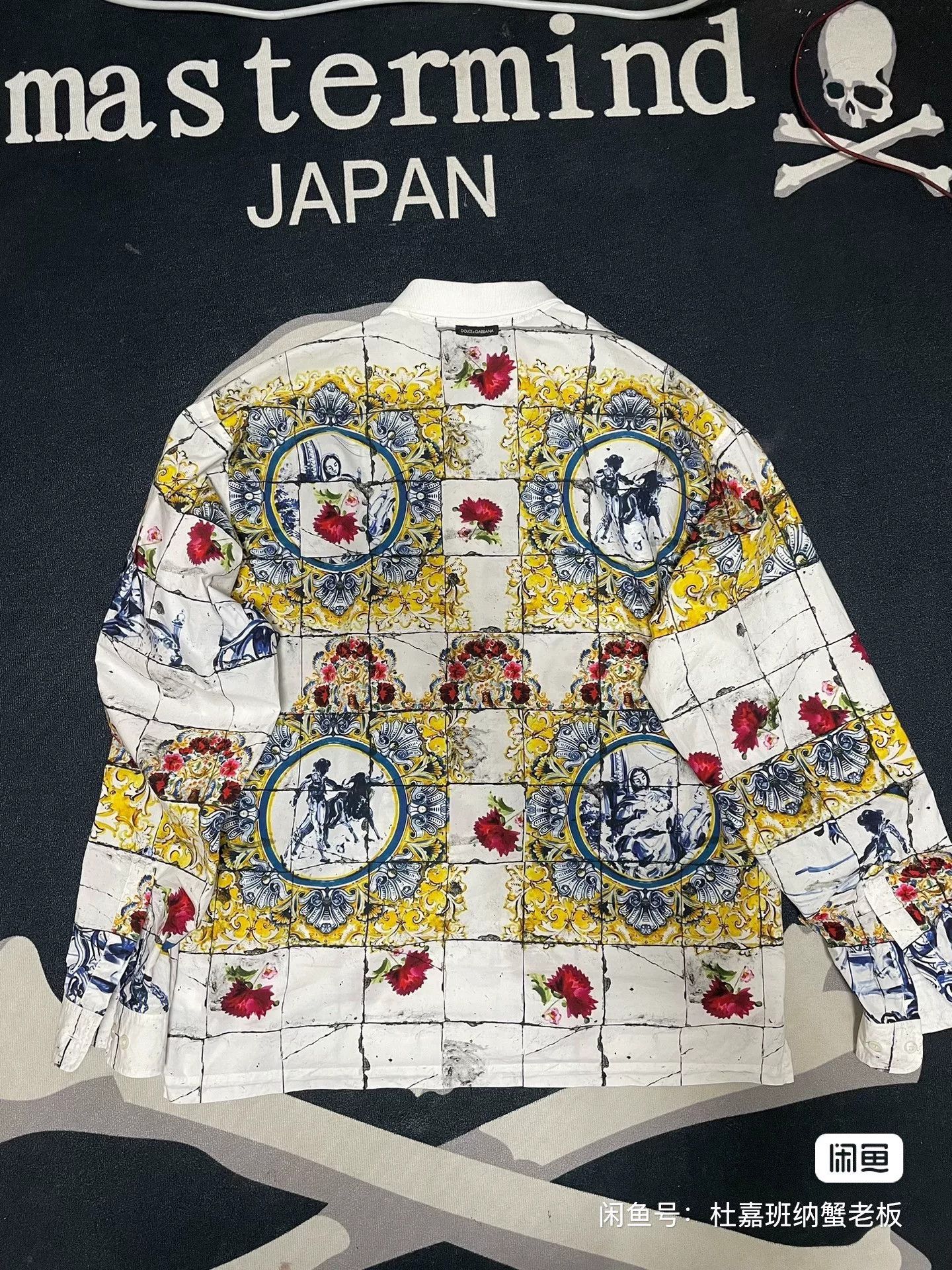 Dolce & Gabbana Dolce & Gabbana Casual Shirt with Print Size US S / EU 44-46 / 1 - 4 Thumbnail