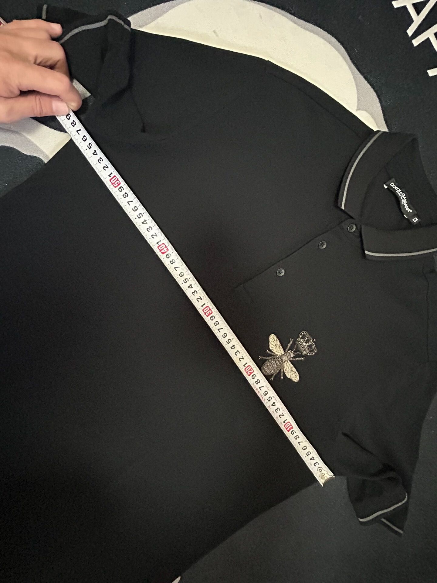 Dolce & Gabbana Black Dolce & Gabbana Polo Shirt Size US L / EU 52-54 / 3 - 4 Thumbnail