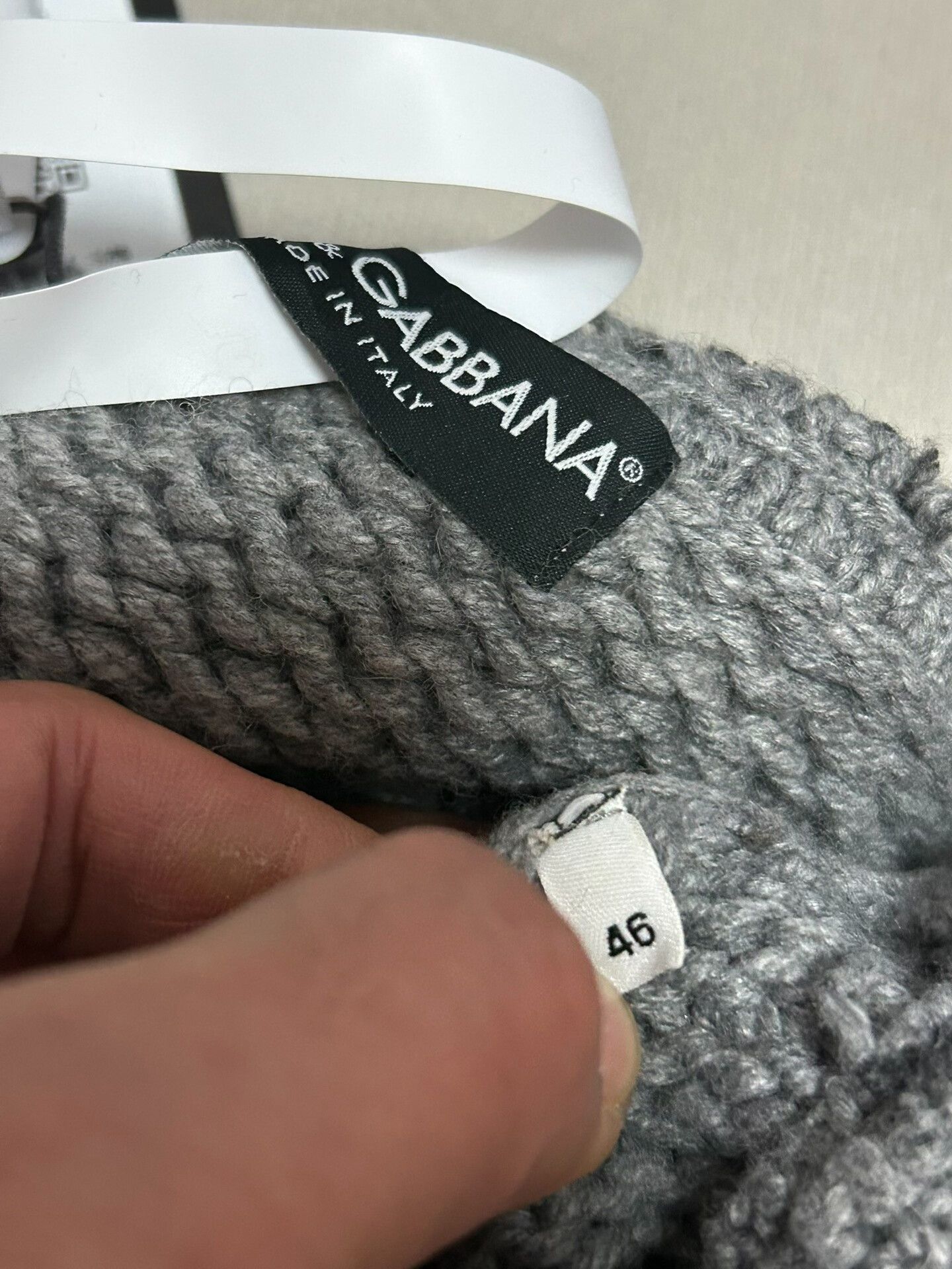 Dolce & Gabbana Dolce & Gabbana Knit Sweater with Iris Pattern Size L / US 10 / IT 46 - 3 Thumbnail