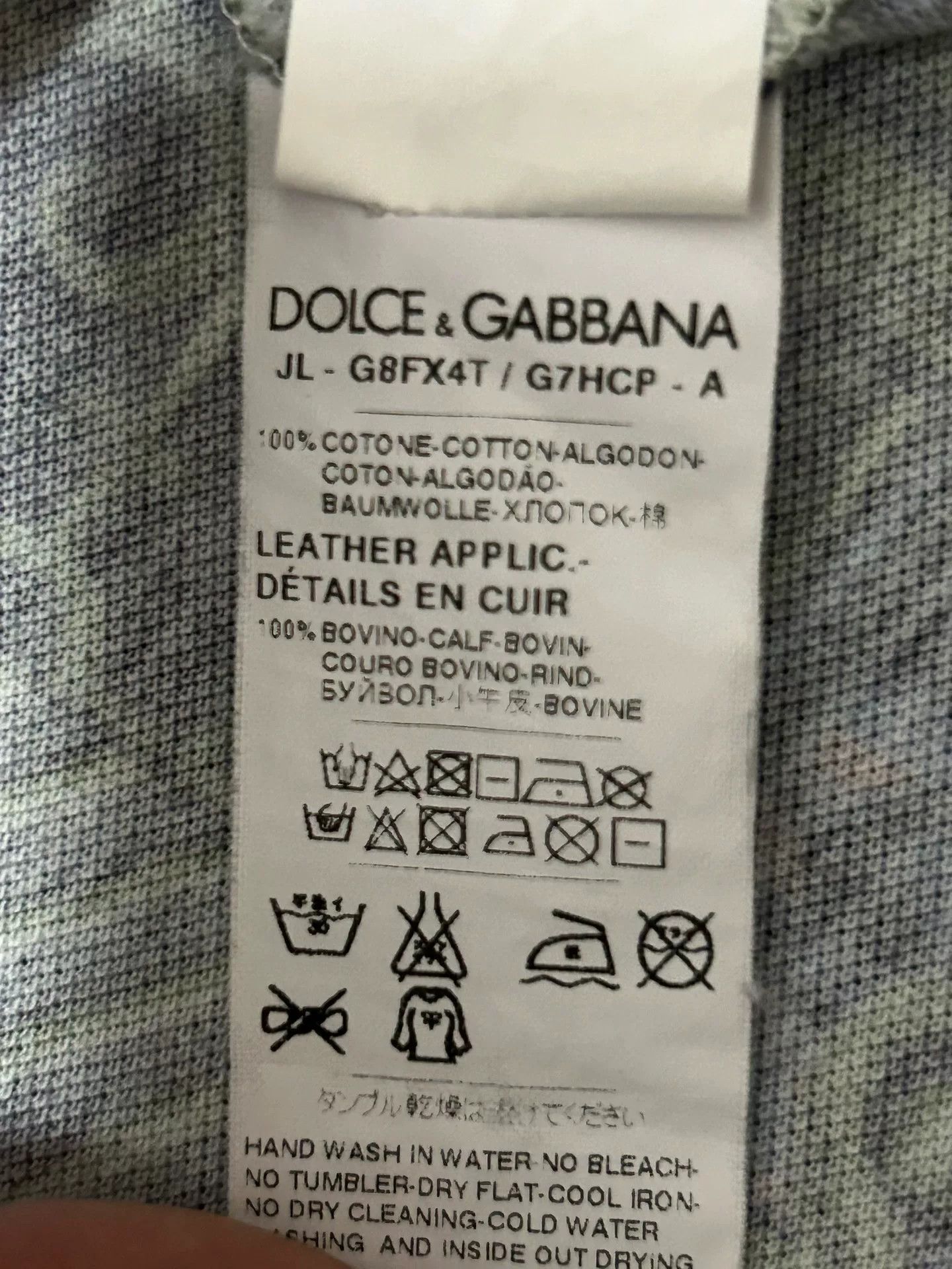 Dolce & Gabbana Dolce & Gabbana Short Sleeve Polo Shirt Size US S / EU 44-46 / 1 - 9 Thumbnail