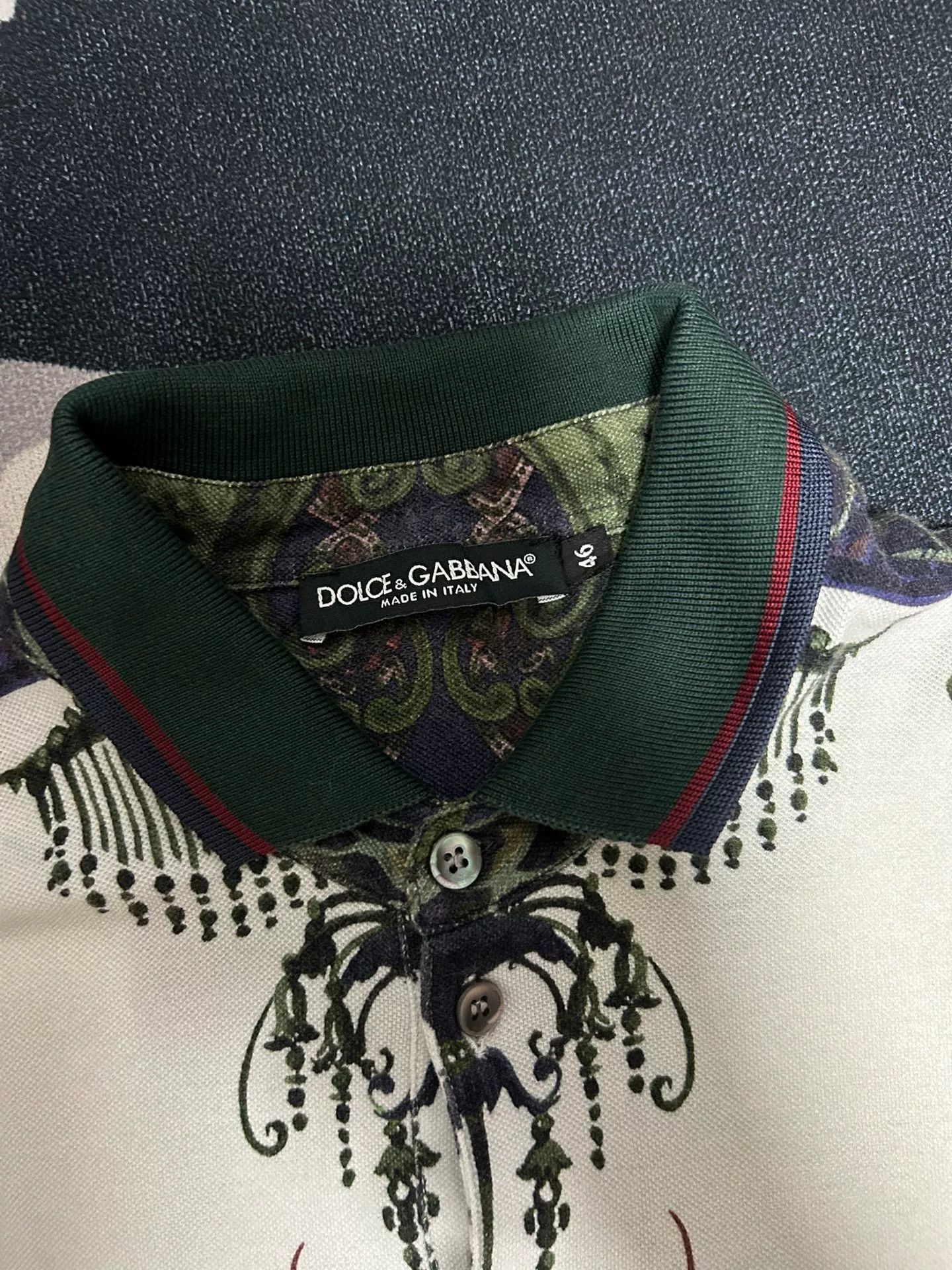 Dolce & Gabbana Dolce & Gabbana Short Sleeve Polo Shirt Size US S / EU 44-46 / 1 - 3 Thumbnail