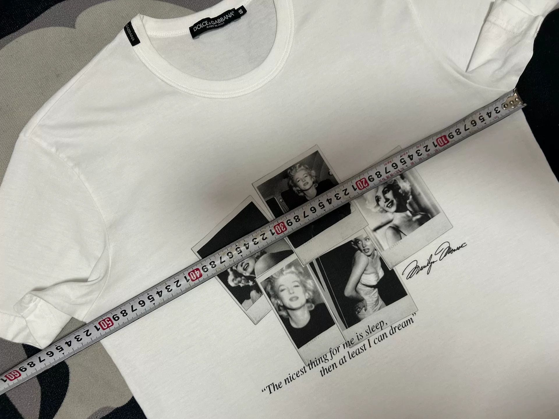 Dolce & Gabbana Dolce & Gabbana Marilyn Monroe T-shirt Size US M / EU 48-50 / 2 - 4 Thumbnail