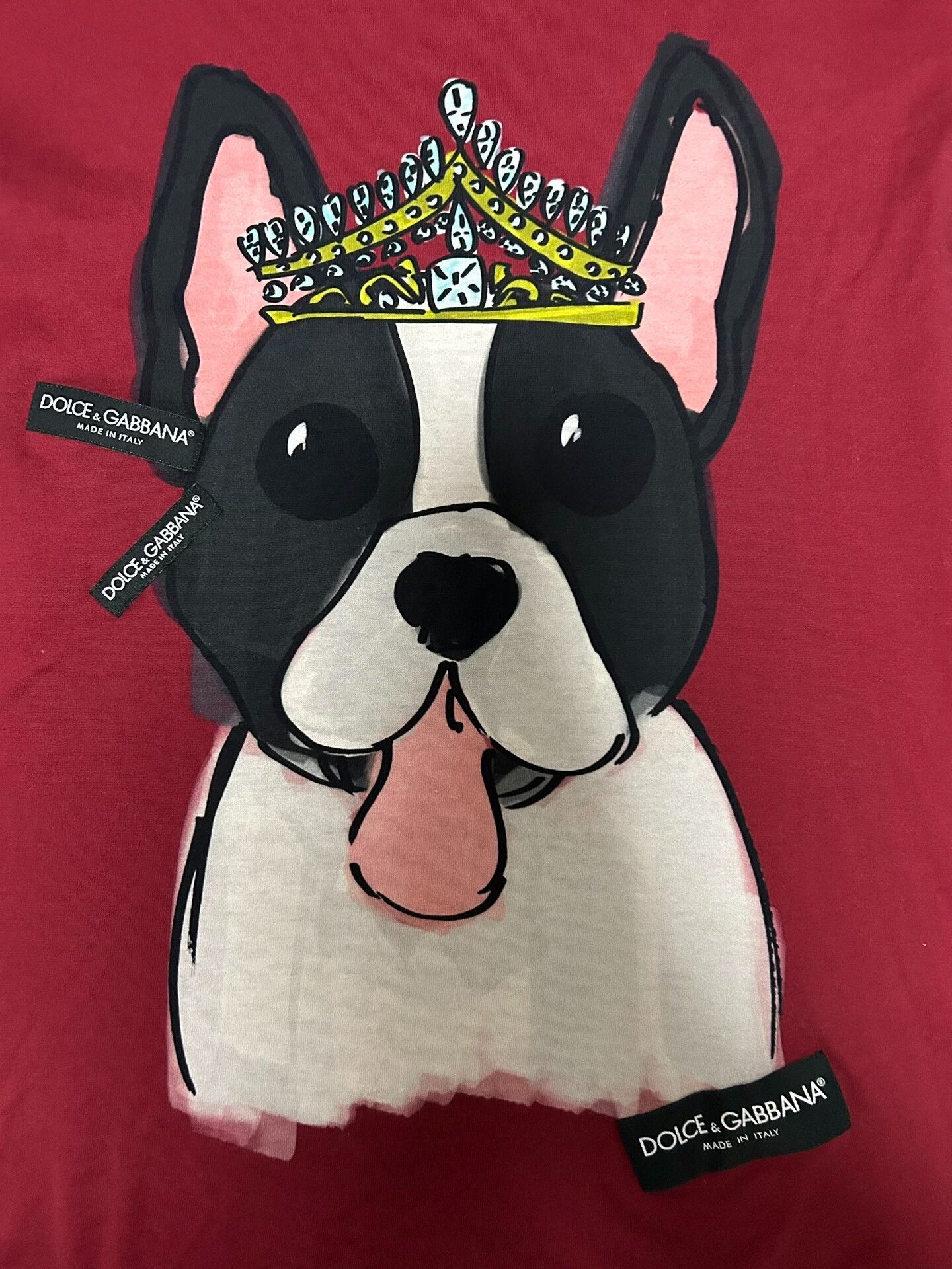Dolce & Gabbana Dolce & Gabbana Year of the Dog T-shirt Size US M / EU 48-50 / 2 - 2 Thumbnail