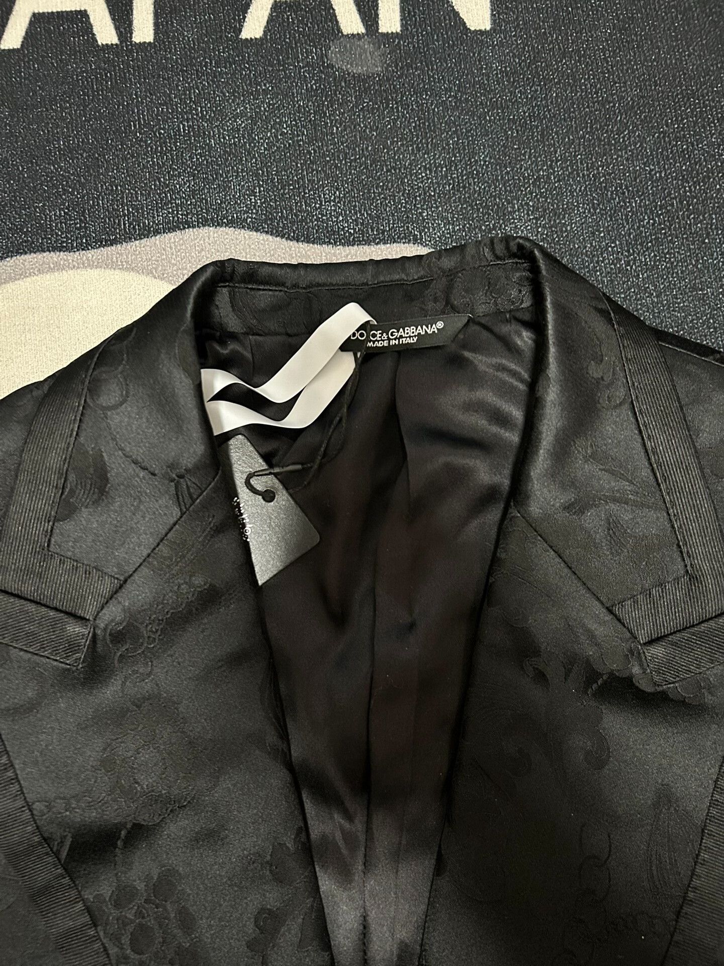 Dolce & Gabbana Dolce & Gabbana Black Suit Jacket Size US S / EU 44-46 / 1 - 2 Thumbnail