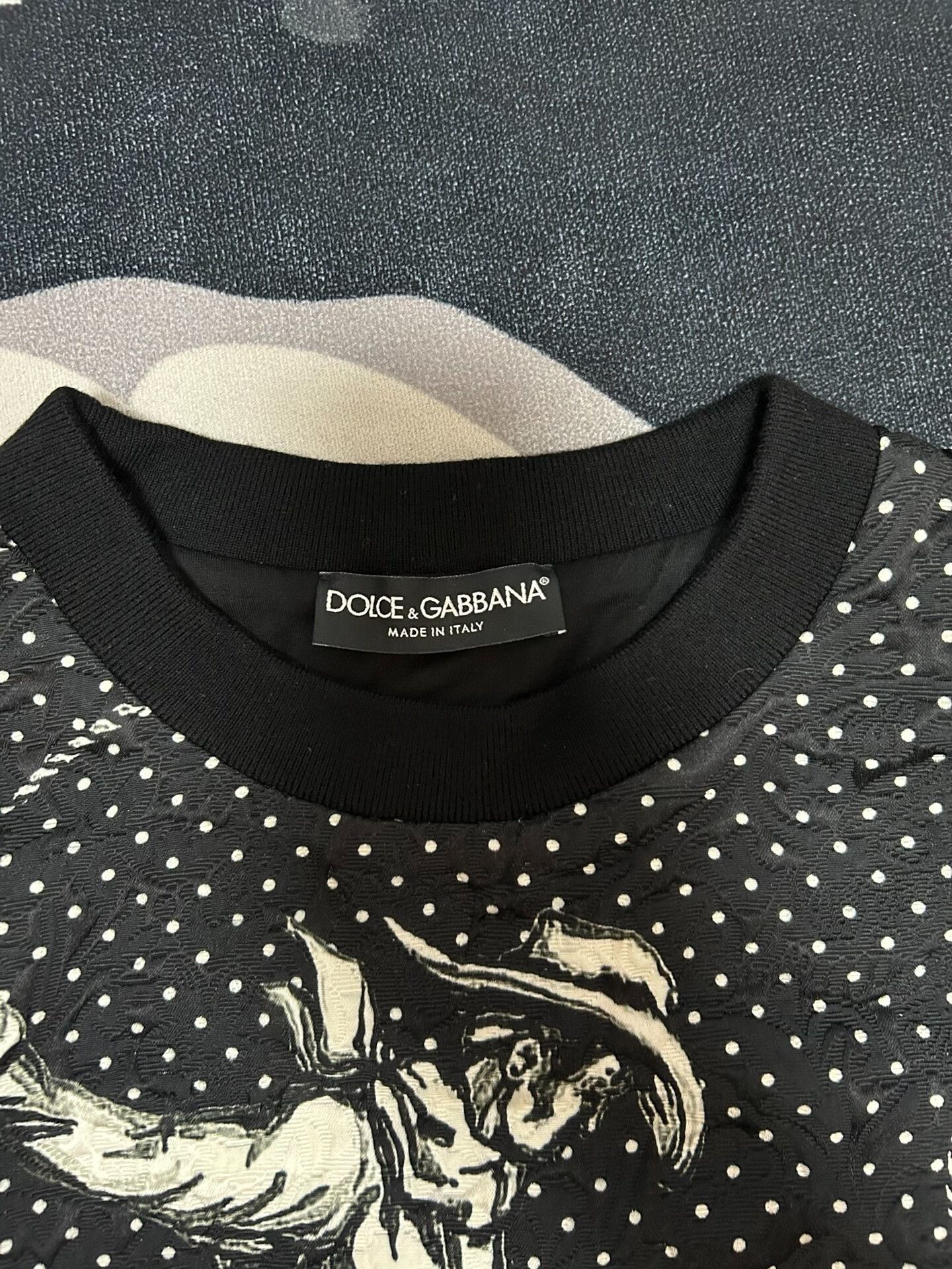Dolce & Gabbana Dolce & Gabbana Black Hoodie Sweatshirt Size US M / EU 48-50 / 2 - 3 Thumbnail