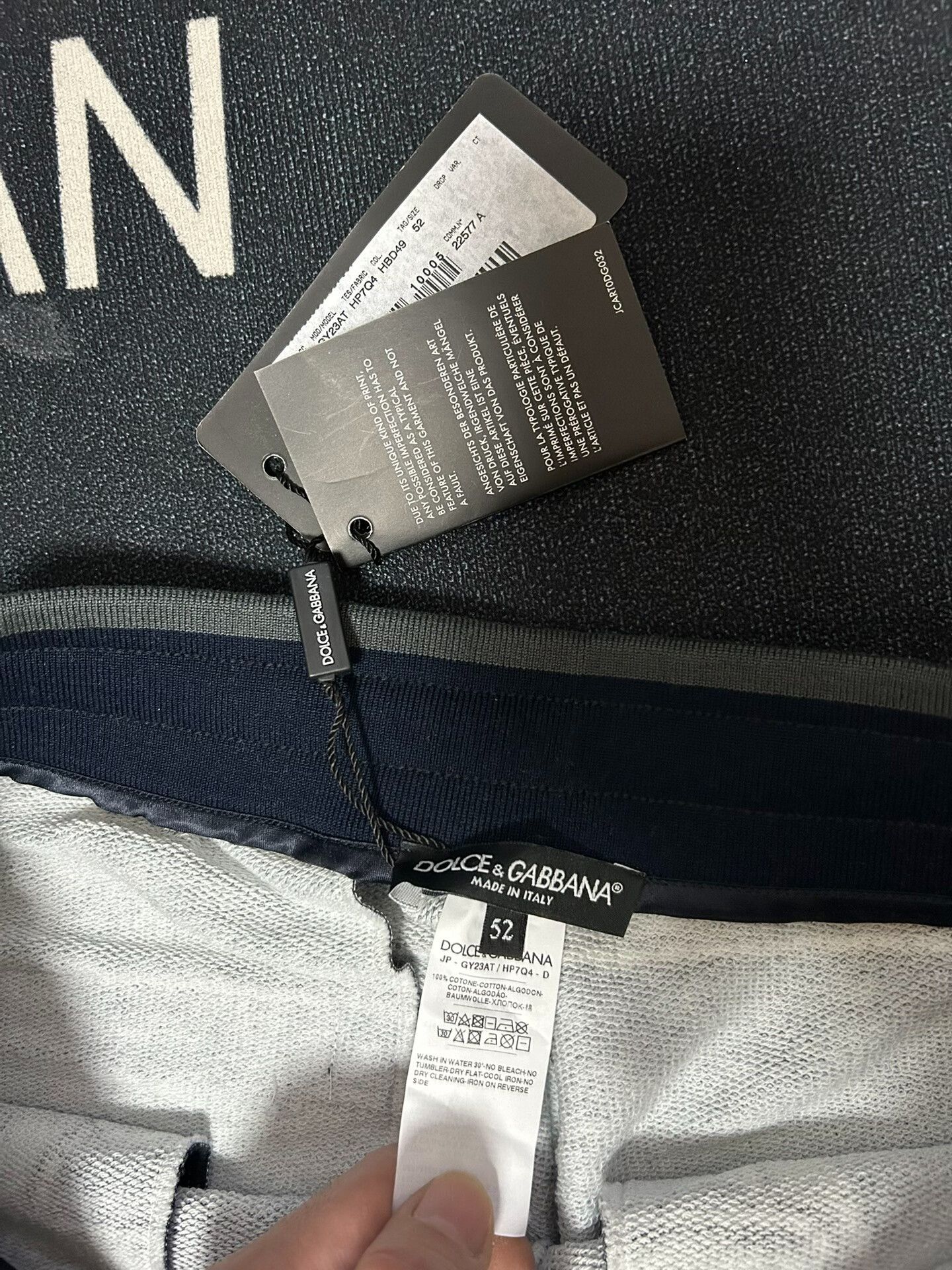 Dolce & Gabbana Dolce & Gabbana Casual Sports Pants Size US 34 / EU 50 - 6 Thumbnail
