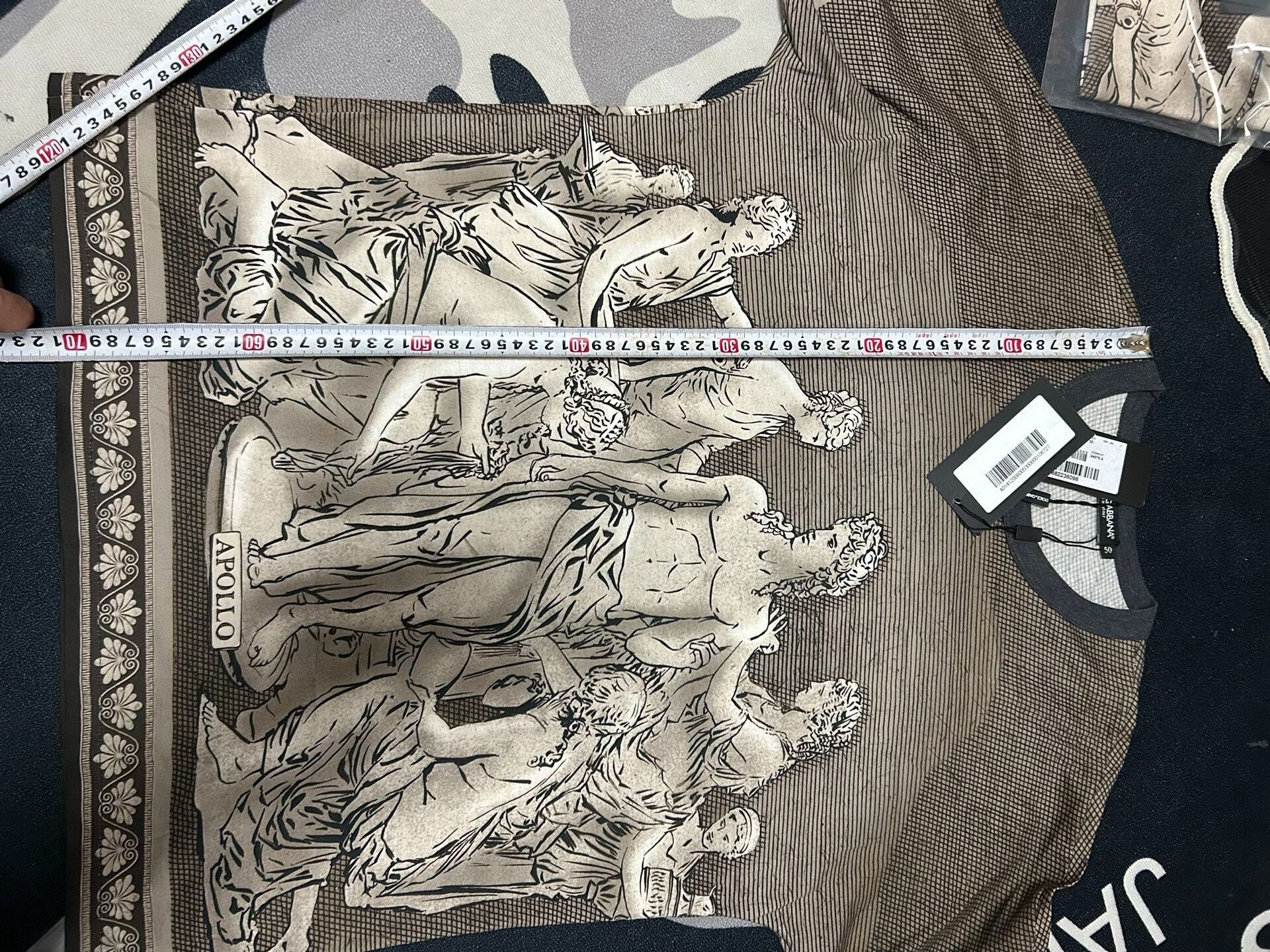 Dolce & Gabbana Dolce & Gabbana Apollo Graphic T-Shirt Size US M / EU 48-50 / 2 - 5 Thumbnail