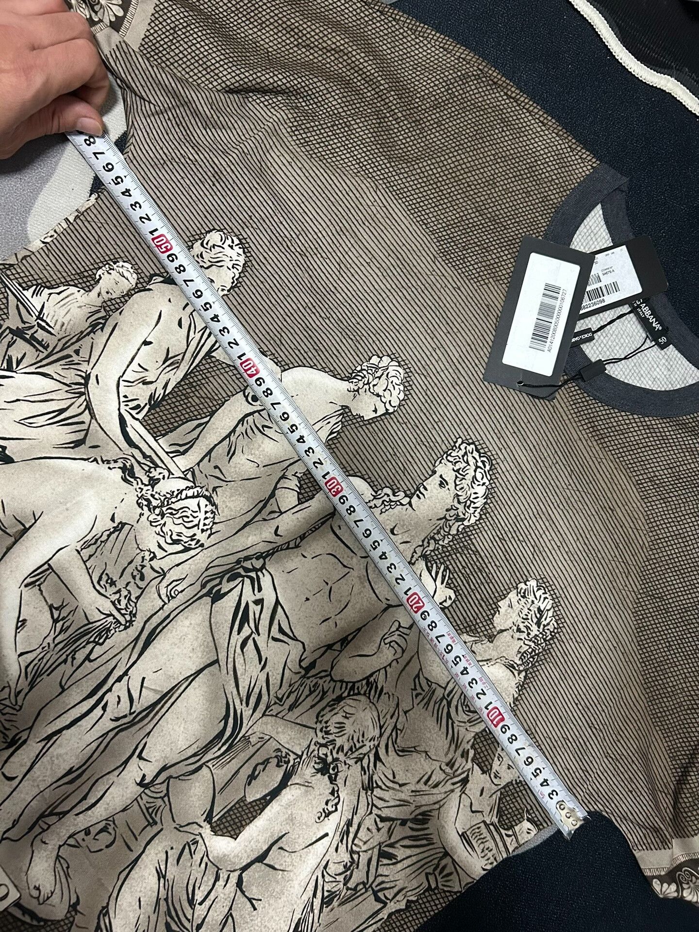 Dolce & Gabbana Dolce & Gabbana Apollo Graphic T-Shirt Size US M / EU 48-50 / 2 - 6 Thumbnail