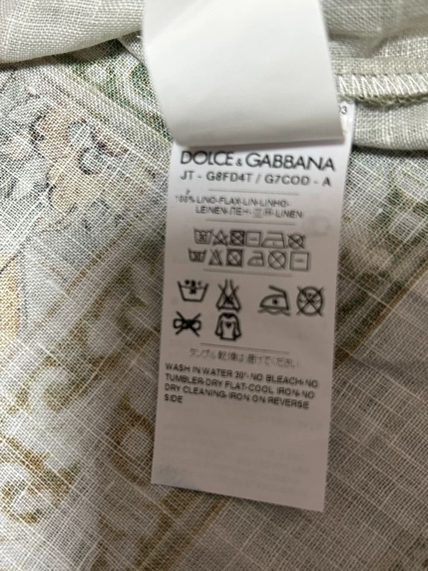 Dolce & Gabbana Dolce Gabbana Short Sleeve T-Shirt Size US M / EU 48-50 / 2 - 8 Thumbnail