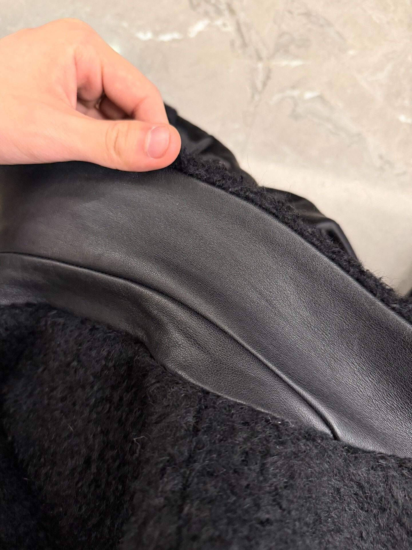 Saint Laurent Paris Saint Laurent Black Wool Blend Coat Size M / US 6-8 / IT 42-44 - 6 Thumbnail