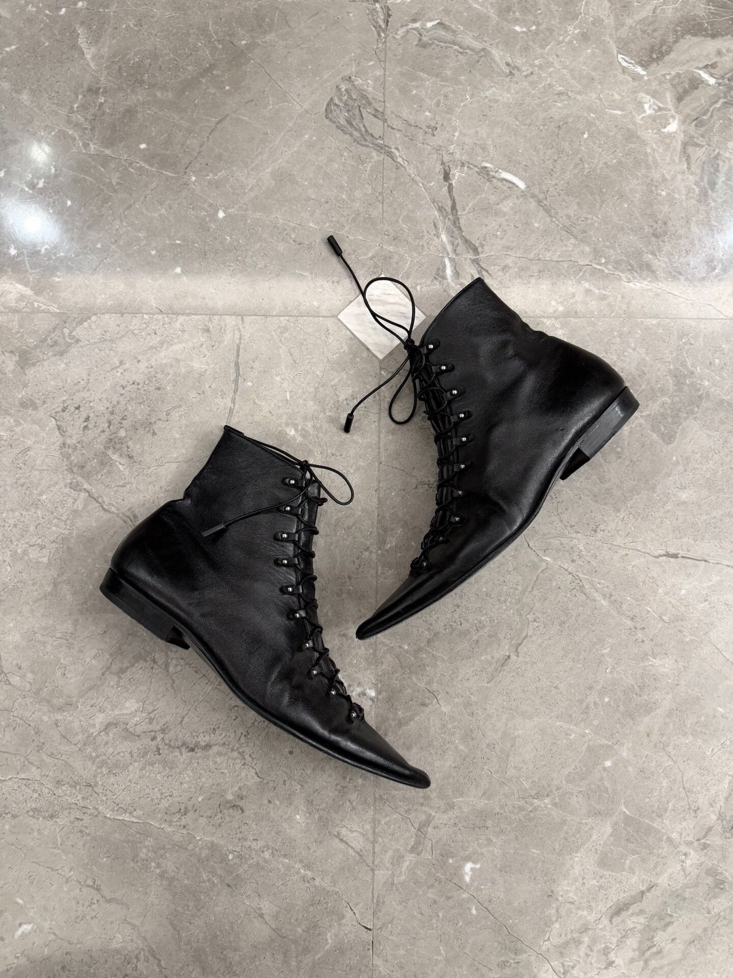 Saint Laurent Paris Saint Laurent Black Chelsea Boots with Studs Size US 10 / EU 43 - 3 Thumbnail