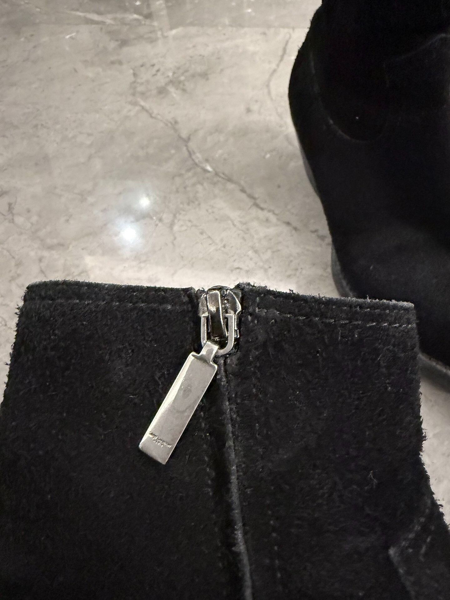 Yves Saint Laurent Saint Laurent Black Suede Chelsea Boots Size US 8 / EU 41 - 4 Thumbnail