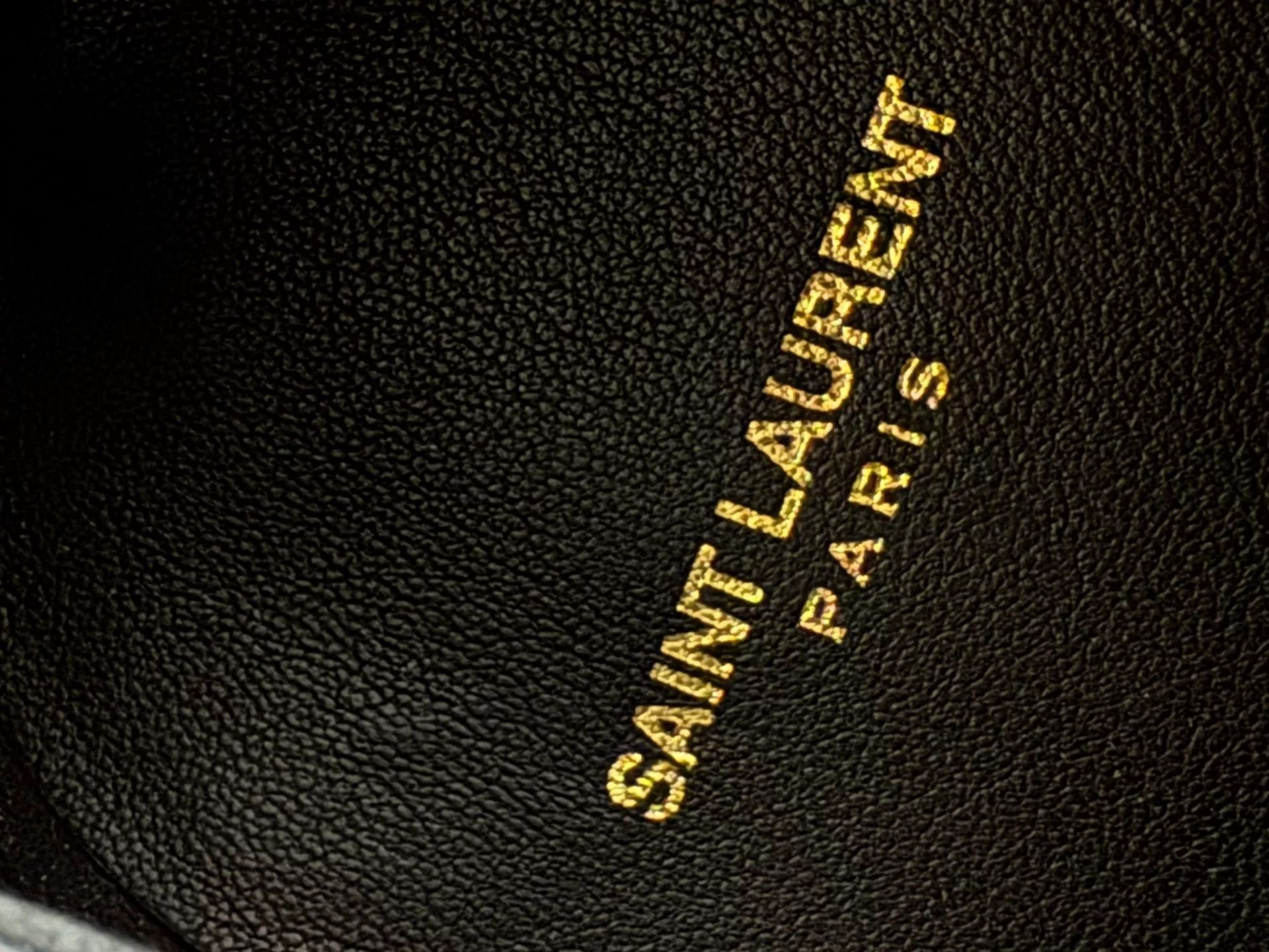 Saint Laurent Paris Saint Laurent Black Chelsea Boots with Chain Detail Size US 10 / EU 43 - 6 Thumbnail