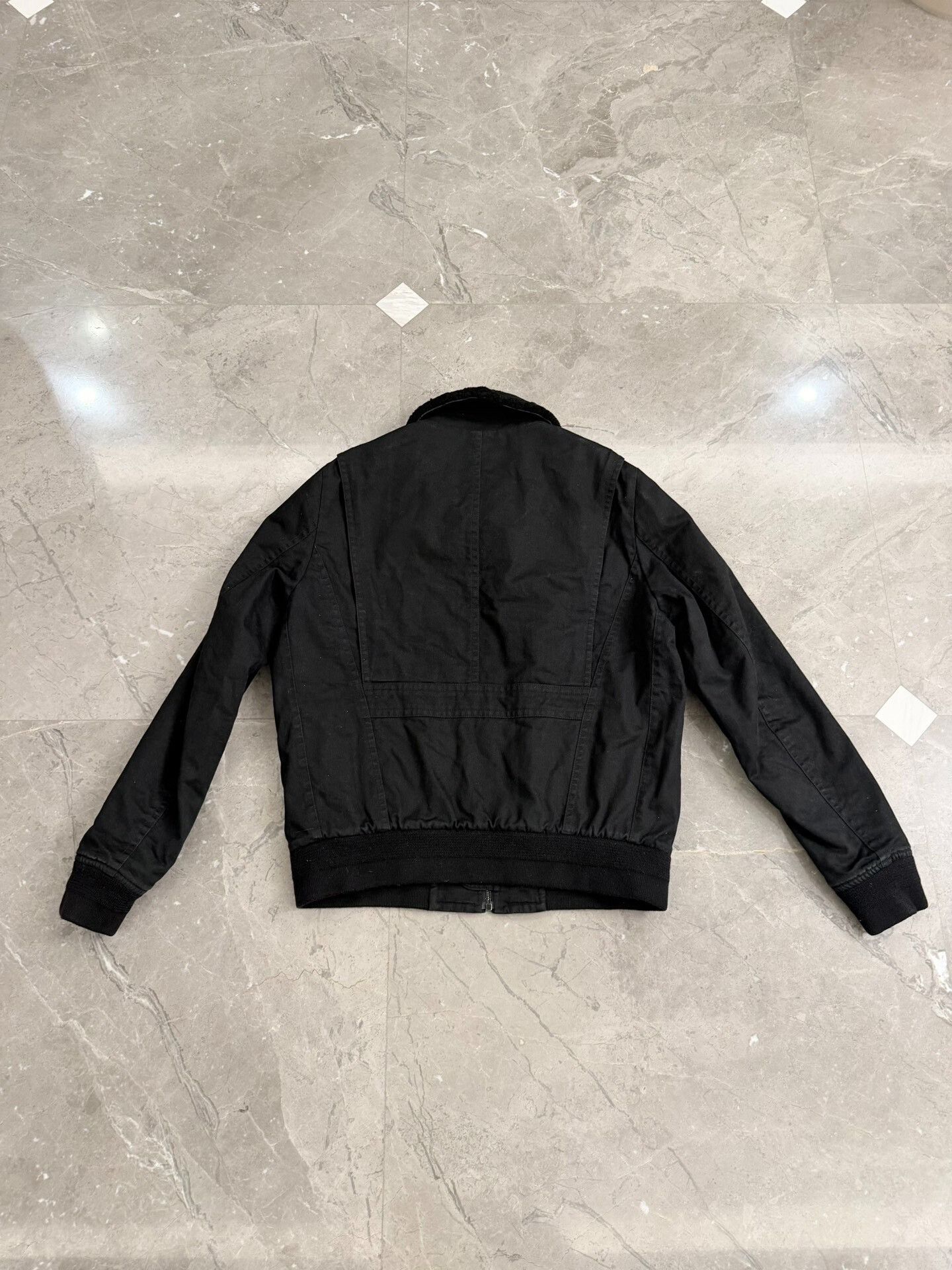 Saint Laurent Paris Saint Laurent Heavy Wool Collar Jacket Size US L / EU 52-54 / 3 - 5 Thumbnail