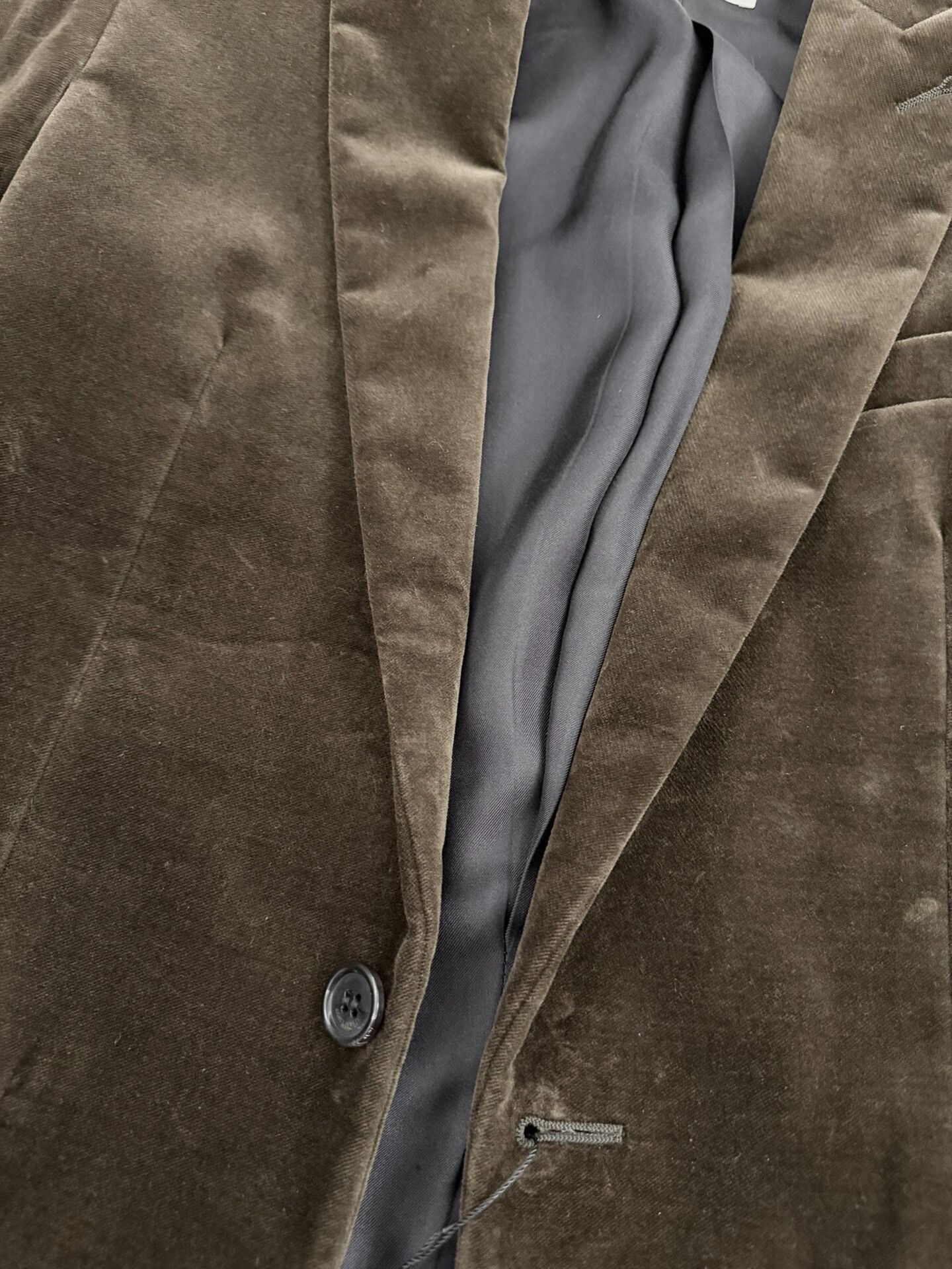 Yves Saint Laurent Saint Laurent Velvet Smoking Jacket Size US S / EU 44-46 / 1 - 6 Thumbnail