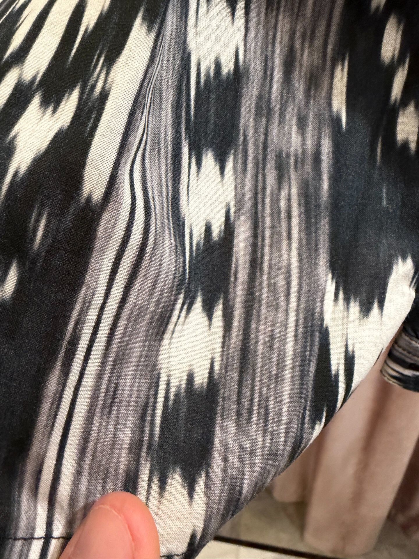 Saint Laurent Paris Saint Laurent Ethnic Pattern Black and White Shirt Size US S / EU 44-46 / 1 - 7 Thumbnail