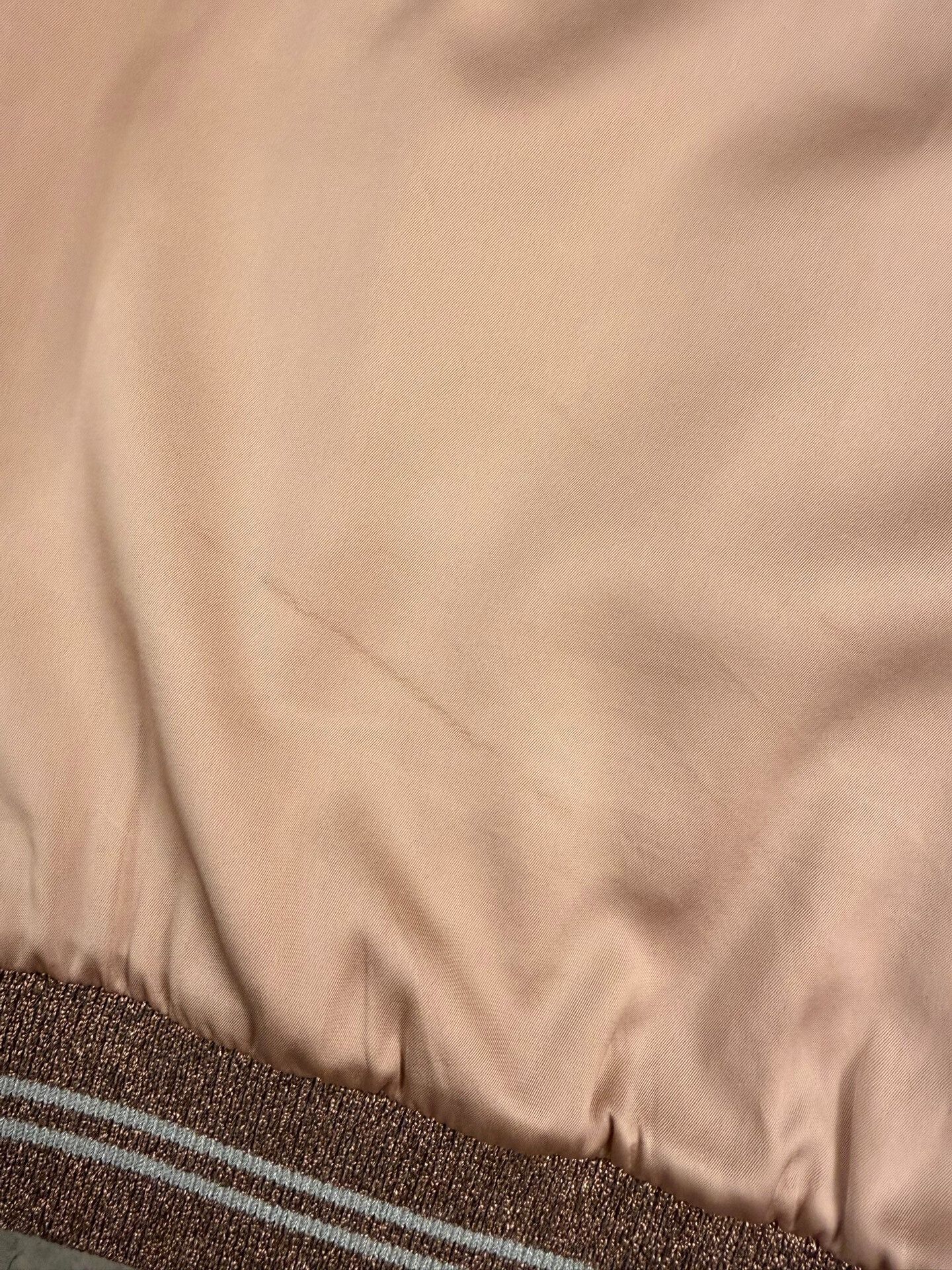 Saint Laurent Paris Pink Satin Baseball Jacket with Cloud Design Size US S / EU 44-46 / 1 - 8 Thumbnail