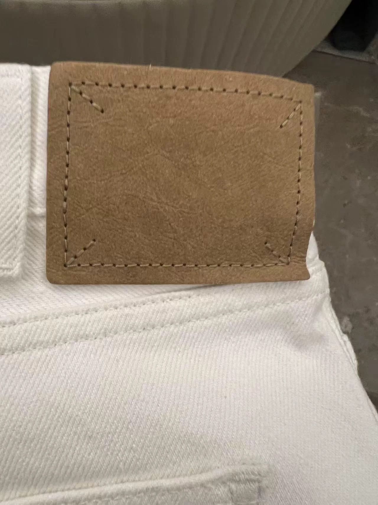 Celine Celine White Flared Denim Pants Size 27" / US 4 / IT 40 - 8 Thumbnail