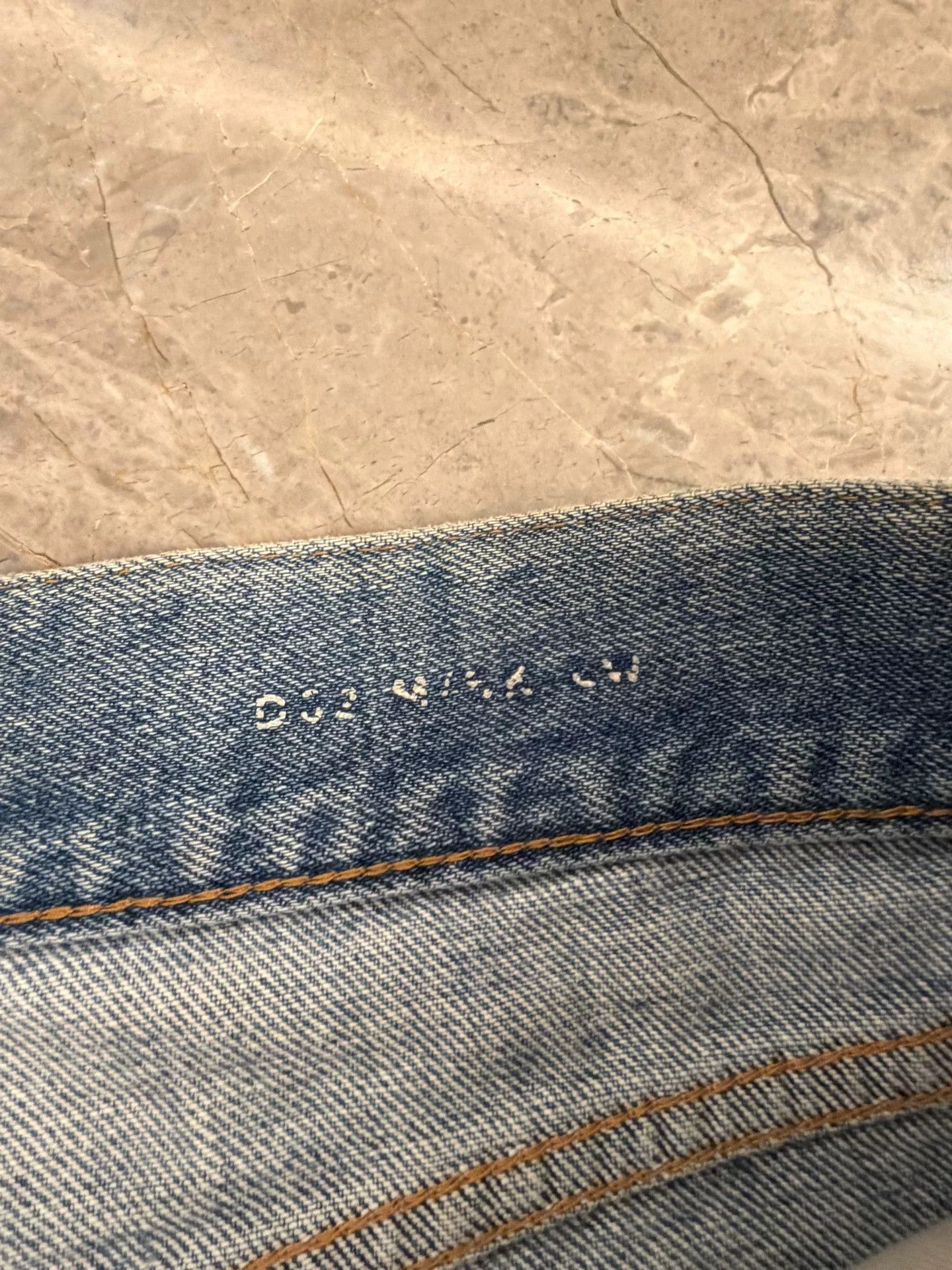 Saint Laurent Paris Saint Laurent Blue Distressed Denim Pants Size US 29 - 6 Thumbnail