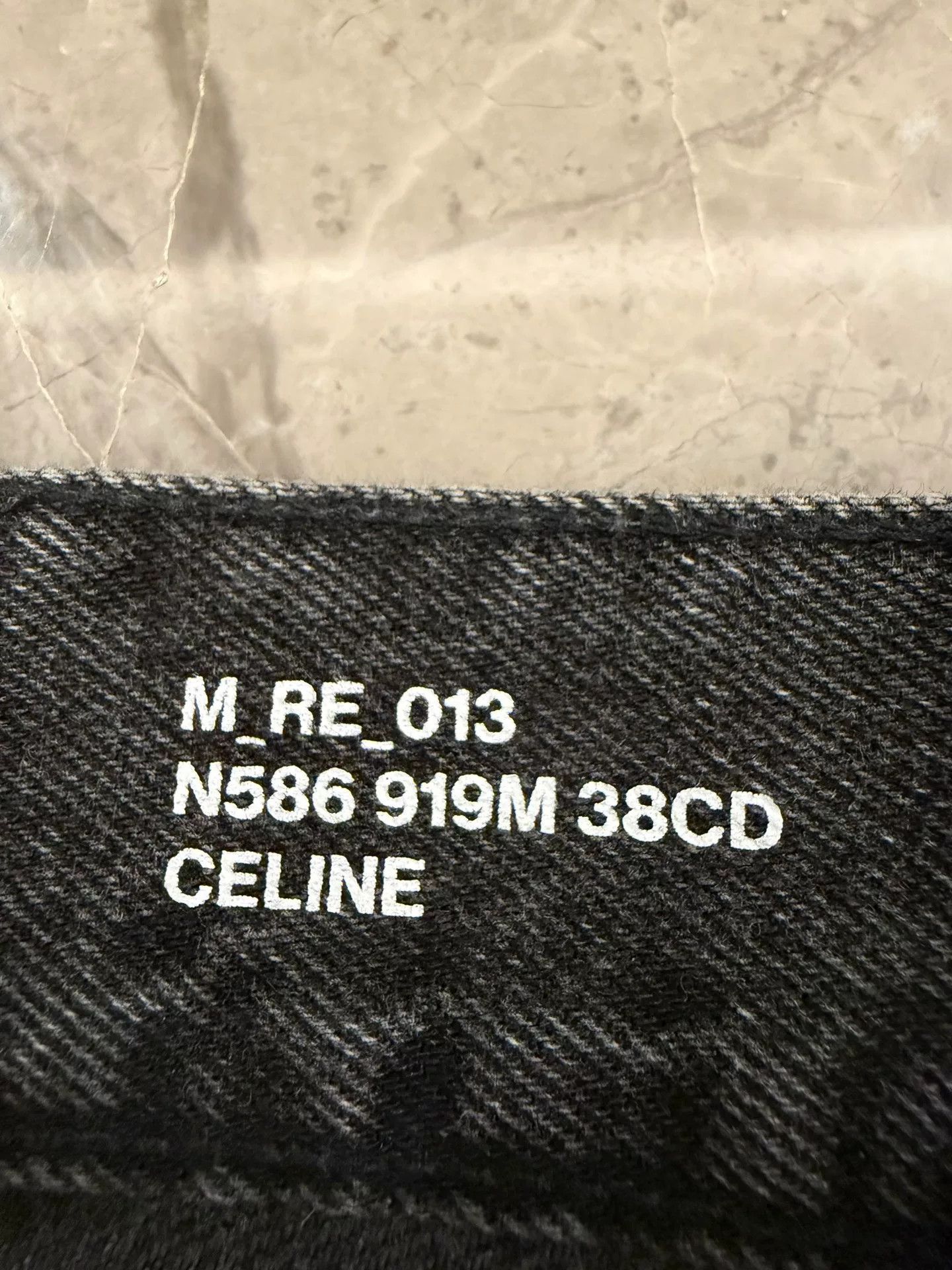 Celine Celine Hedi Slimane Gray Distressed Jeans Size US 30 / EU 46 - 6 Thumbnail